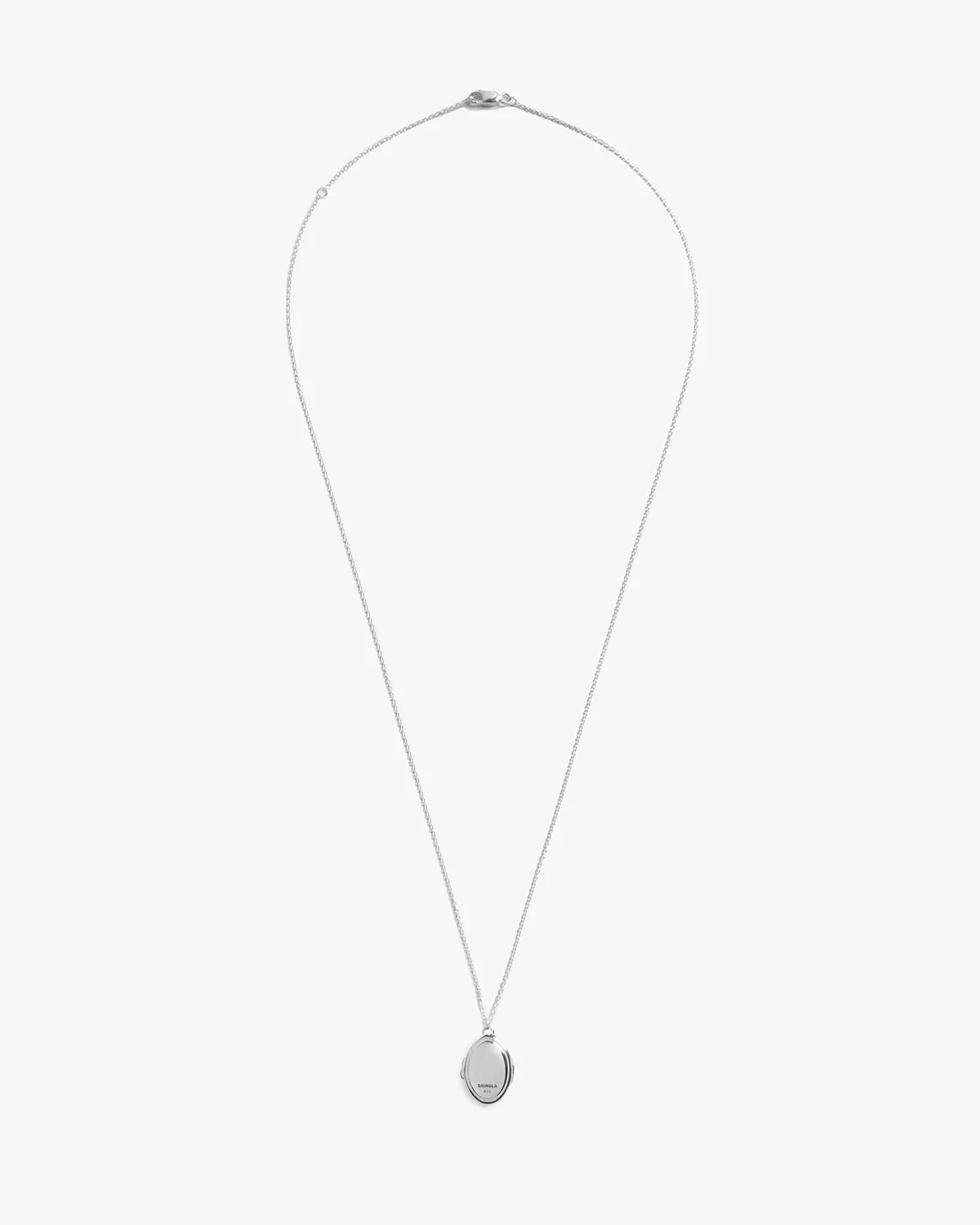 Heirloom Petite Locket Necklace - Sterling Silver - Image 7
