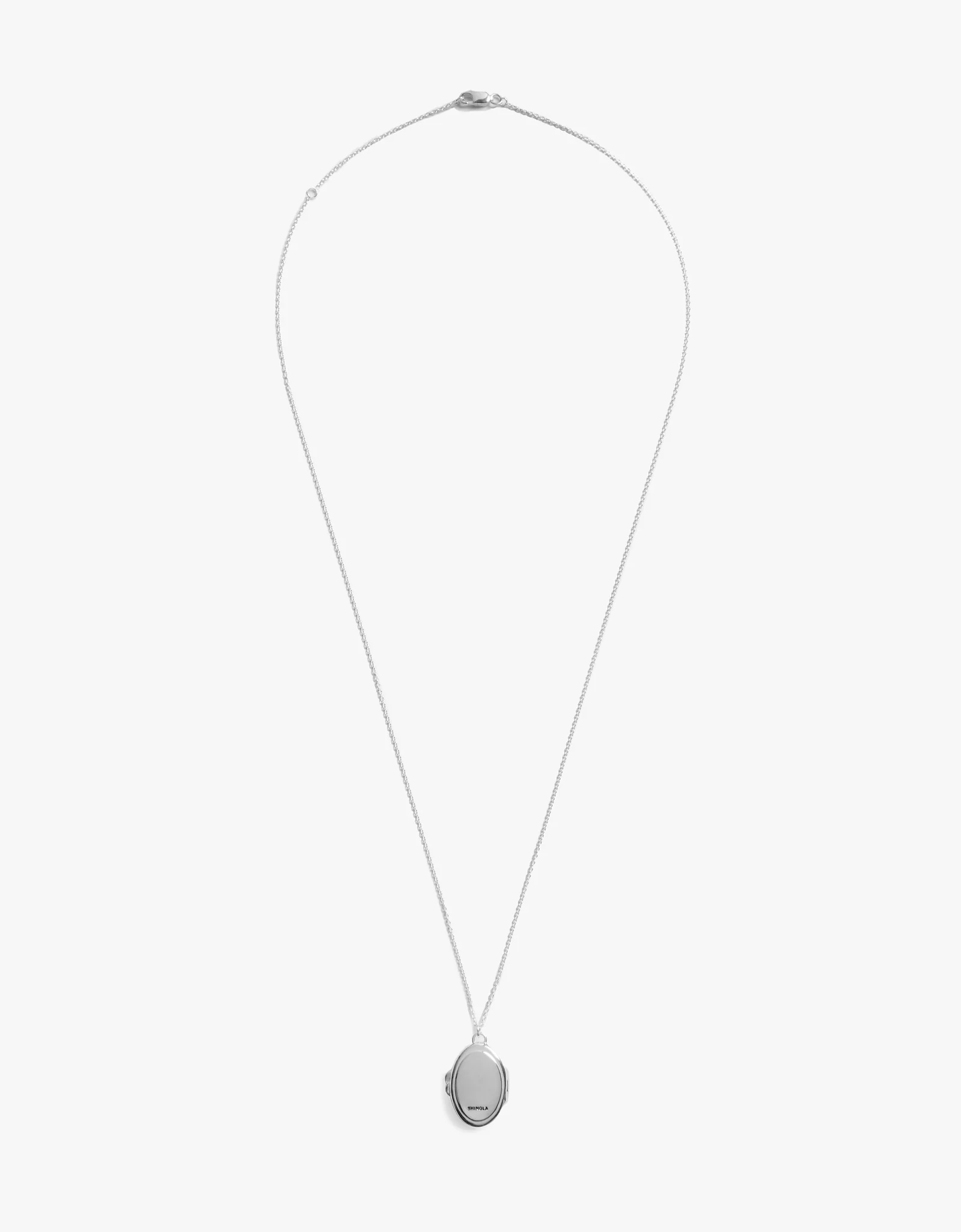 Heirloom Statement Locket Necklace - Sterling Silver - Image 12