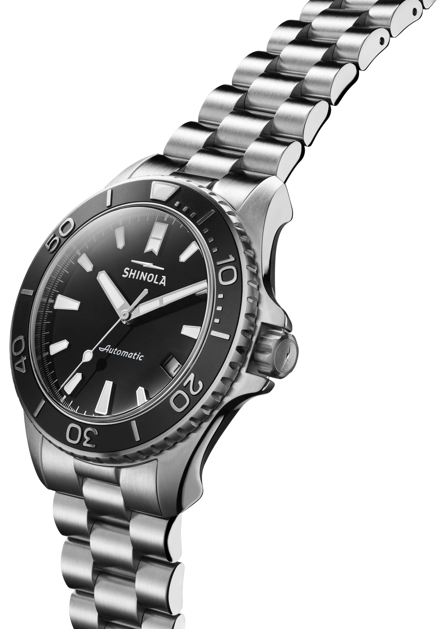 Lake Superior Monster Automatic Watch - Glossy Black - Image 3