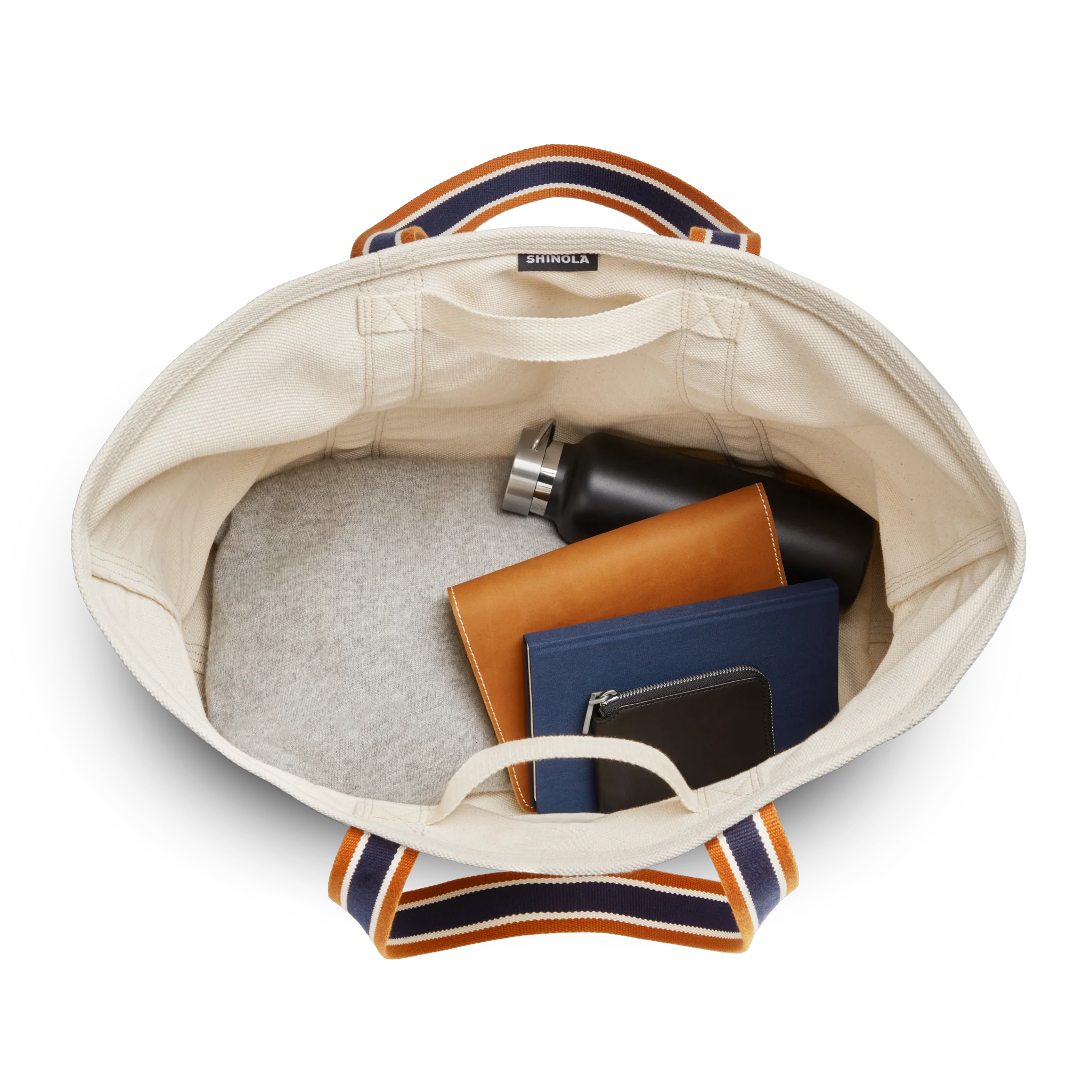 Large Easy Canvas Tote - Natural - Image 5