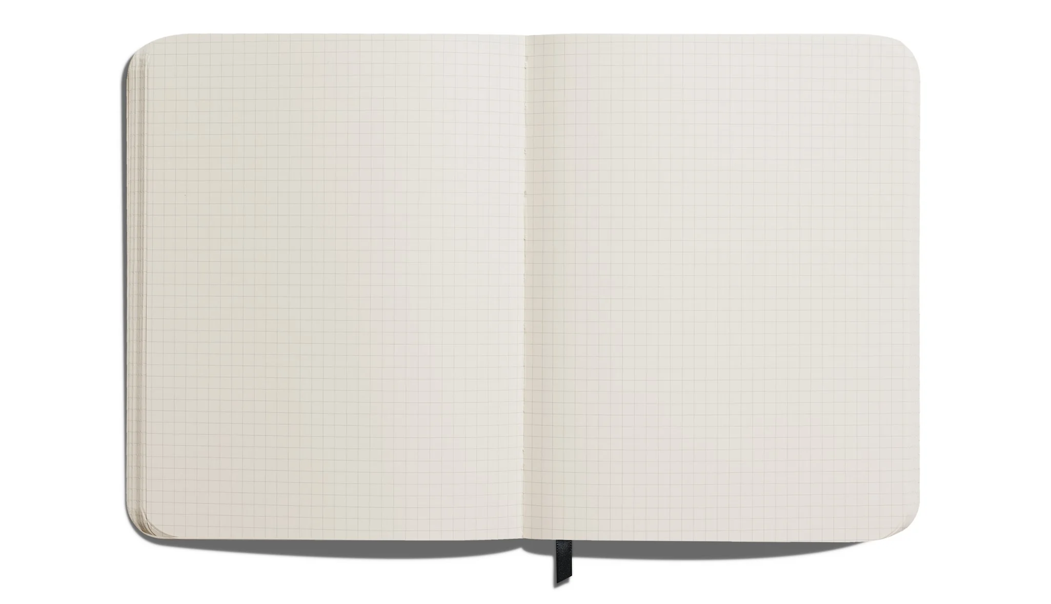 Large Hard Grid Journal - Black - Image 4