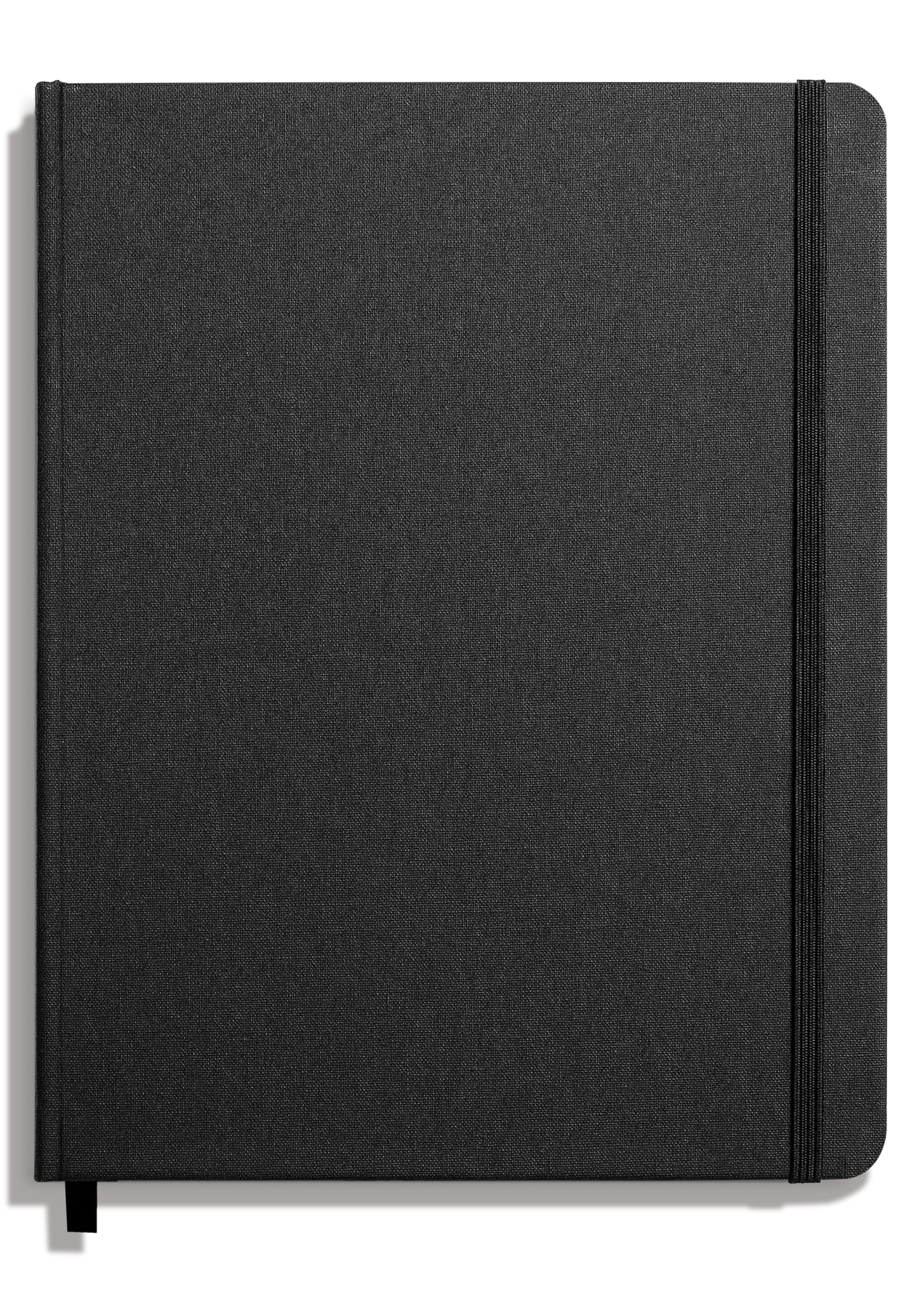 Large Hard Plain Journal - Black - Image 2