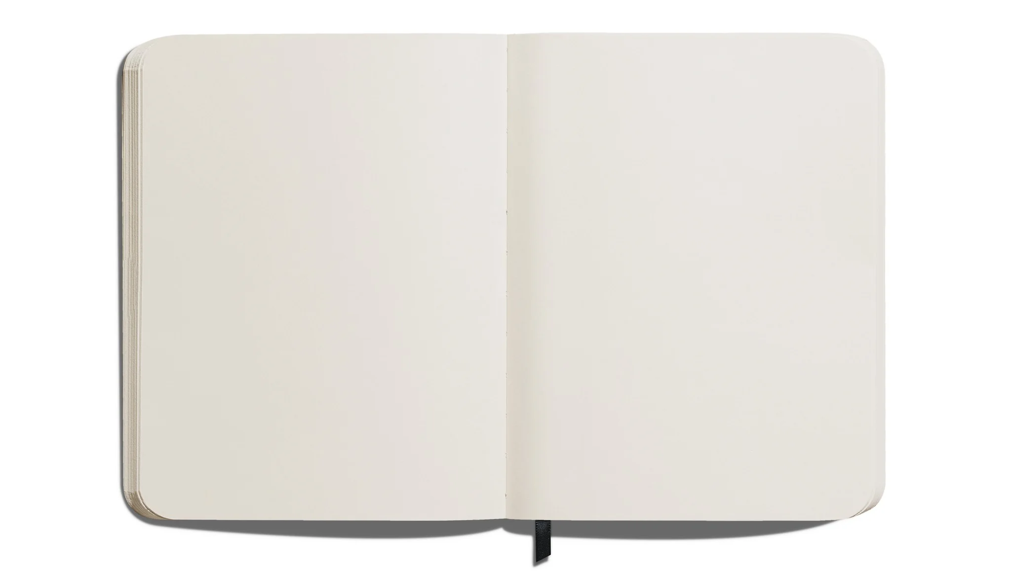 Large Hard Plain Journal - Black - Image 4