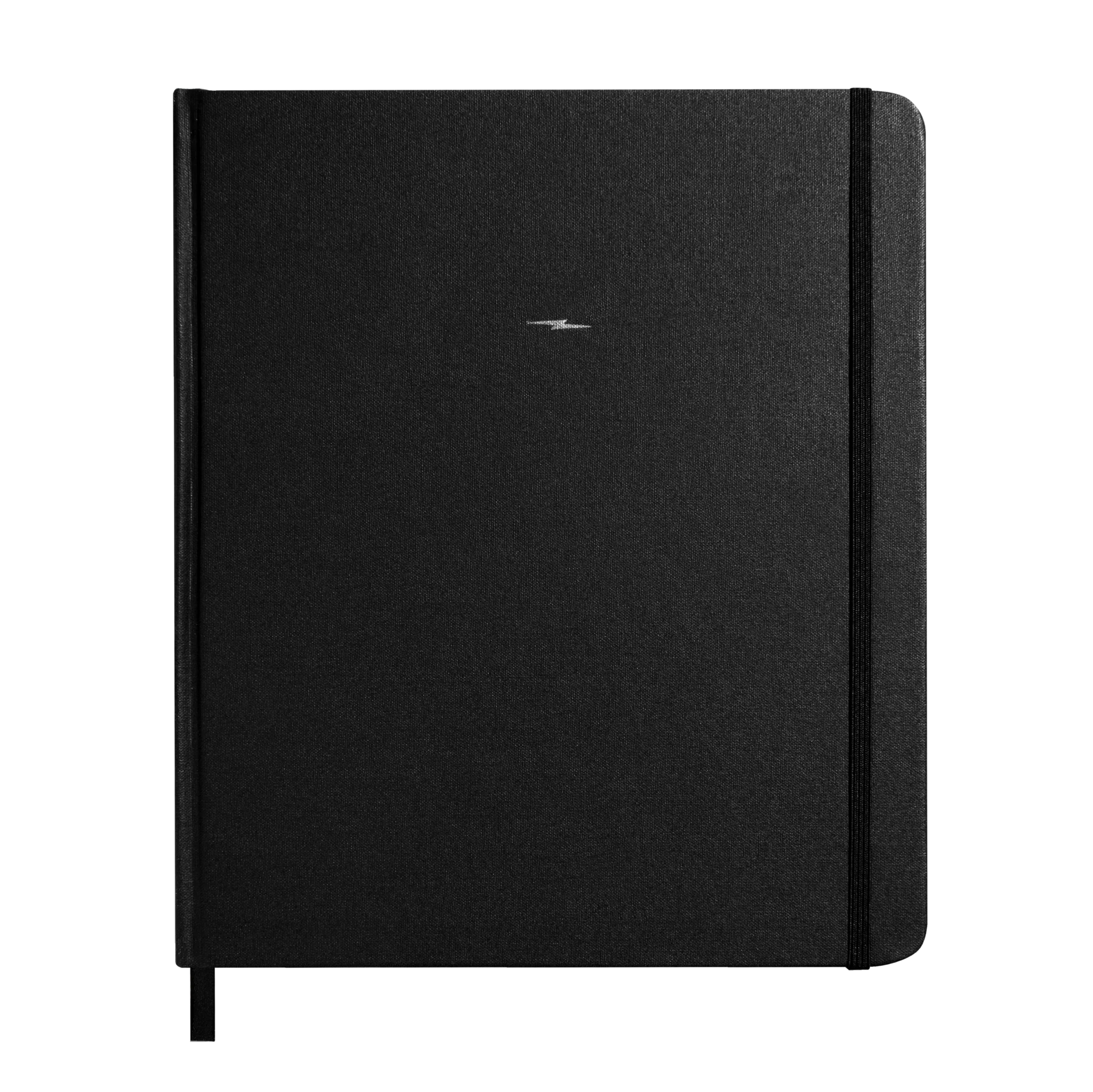 Large Hard Plain Sketchbook - Black - Image 3