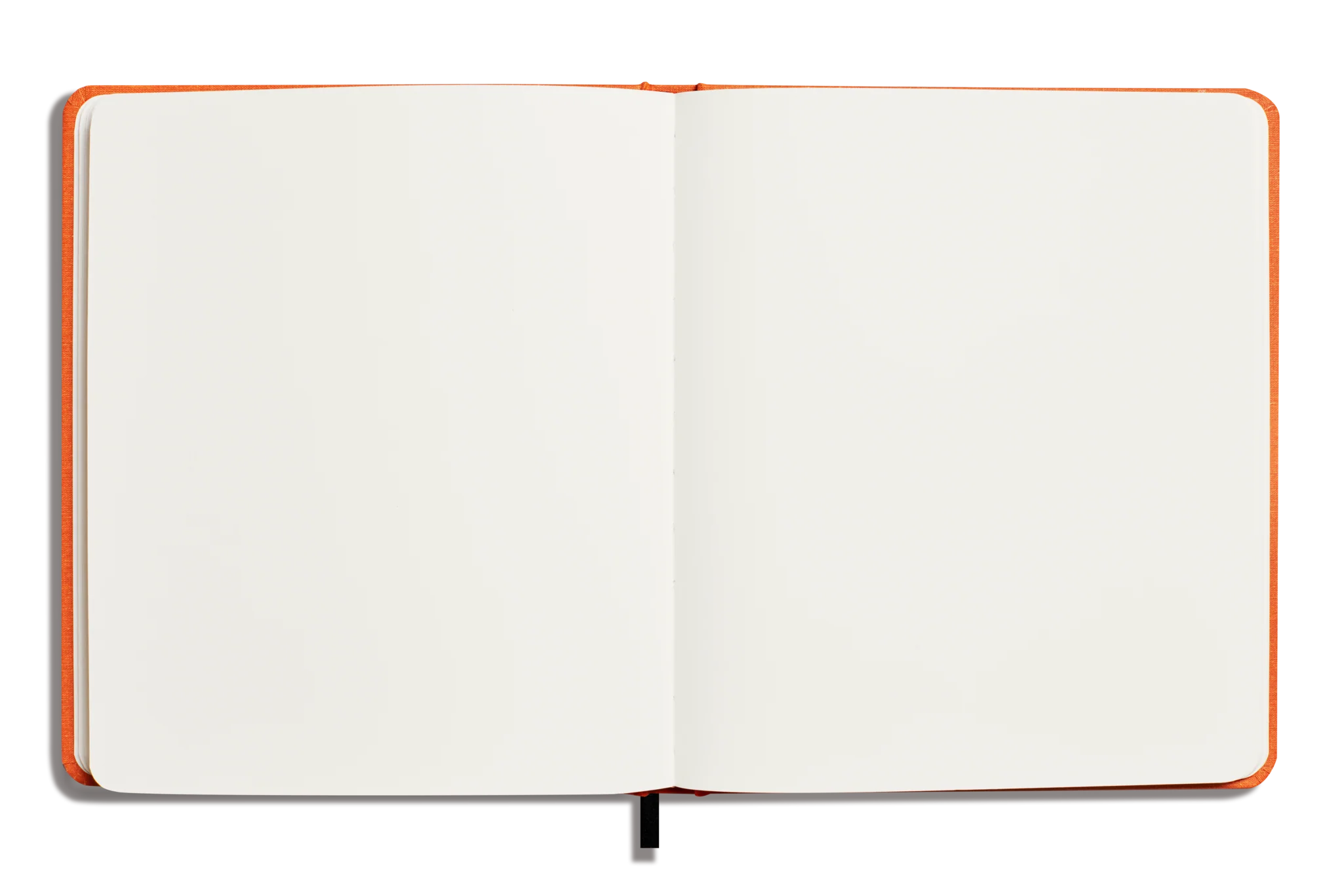 Large Hard Plain Sketchbook - Bold Orange - Image 2