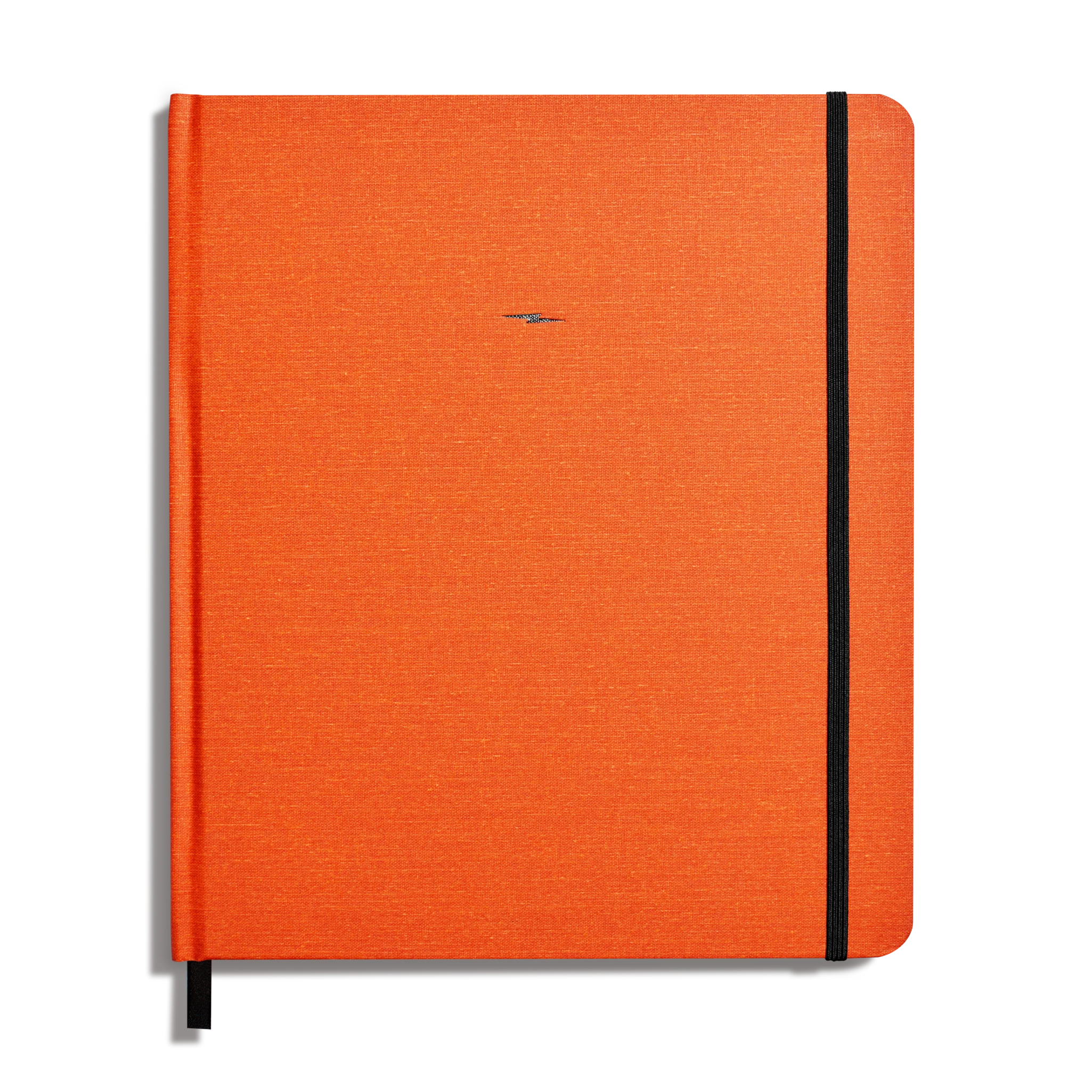 Large Hard Plain Sketchbook - Bold Orange - Image 3