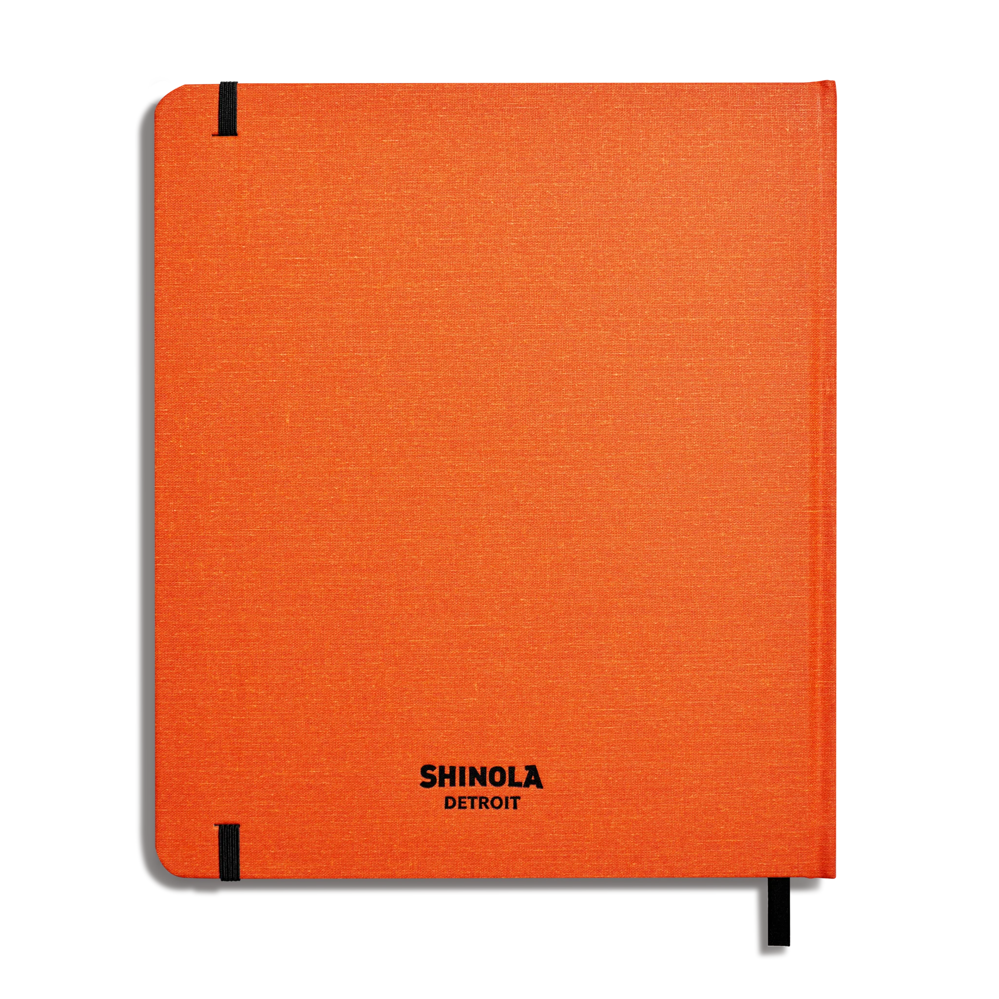 Large Hard Plain Sketchbook - Bold Orange - Image 4