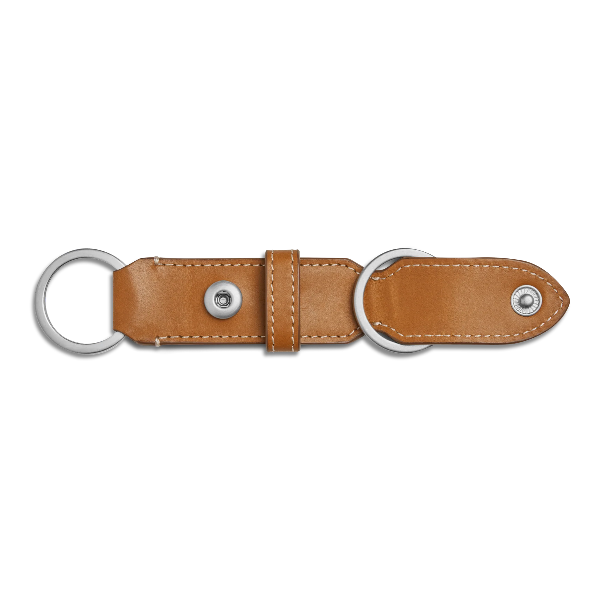 Leather Valet Key Fob - Tan - Image 3