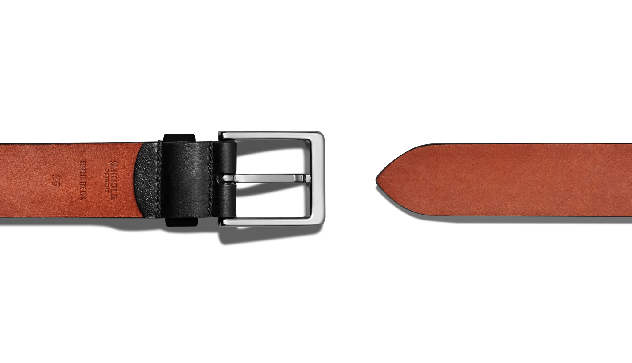 Lightning Bolt Keeper Belt - Black - Image 2
