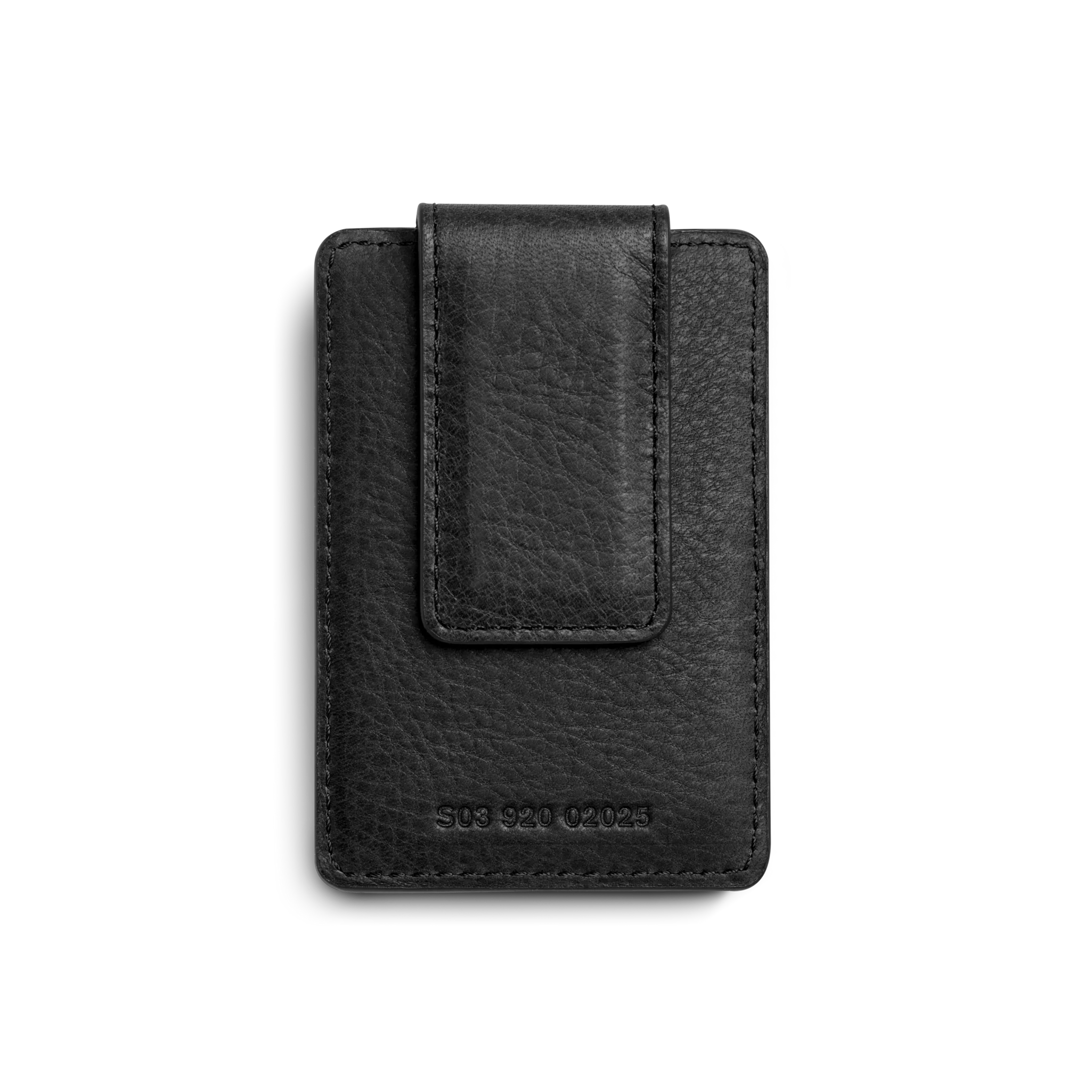 Magnetic Money Clip Card Holder - Black - Image 2