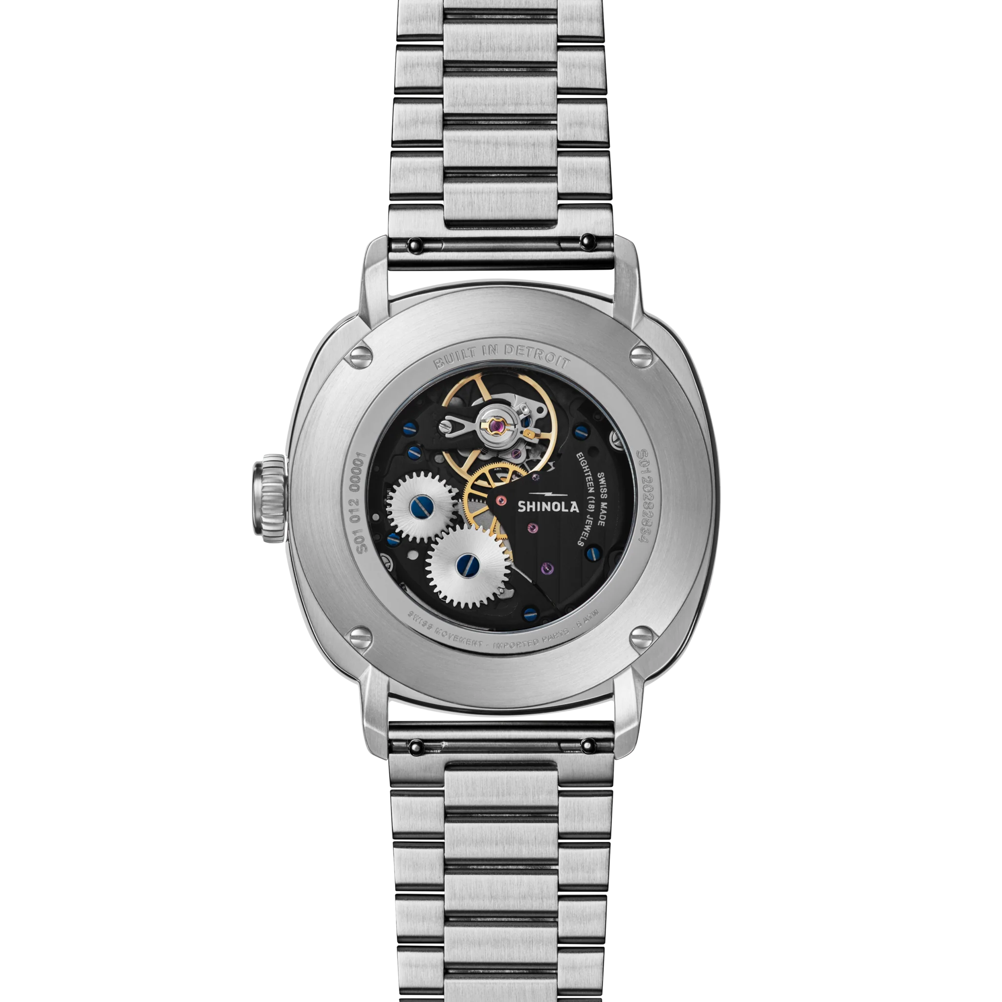 Mechanic Watch - Black/Silver - Image 4
