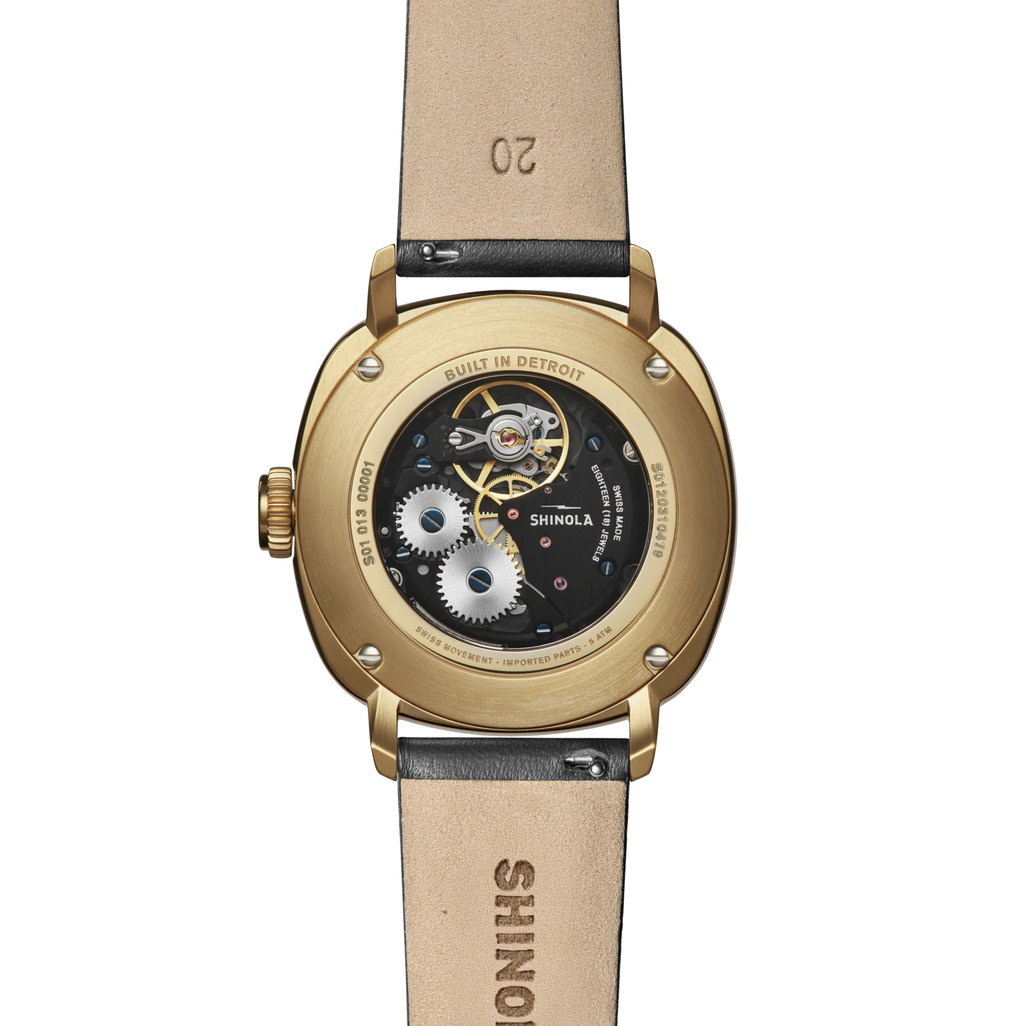Mechanic Watch - Black/Gold - Image 3