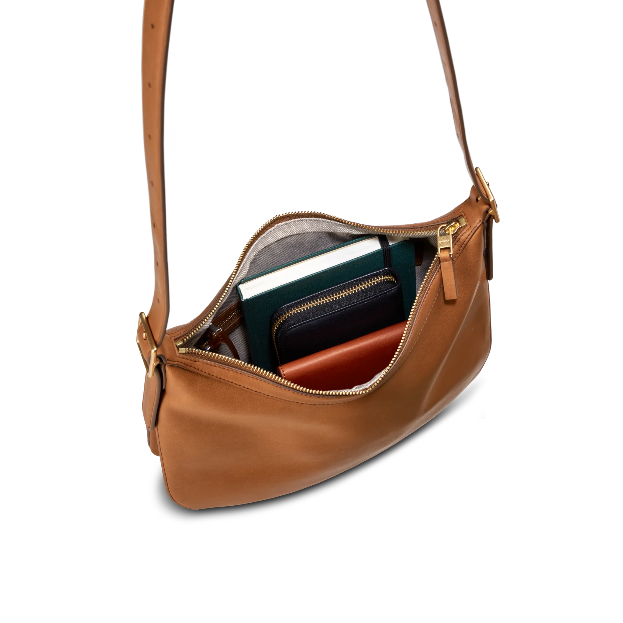 Medium Bixby Crossbody - Tan - Image 4