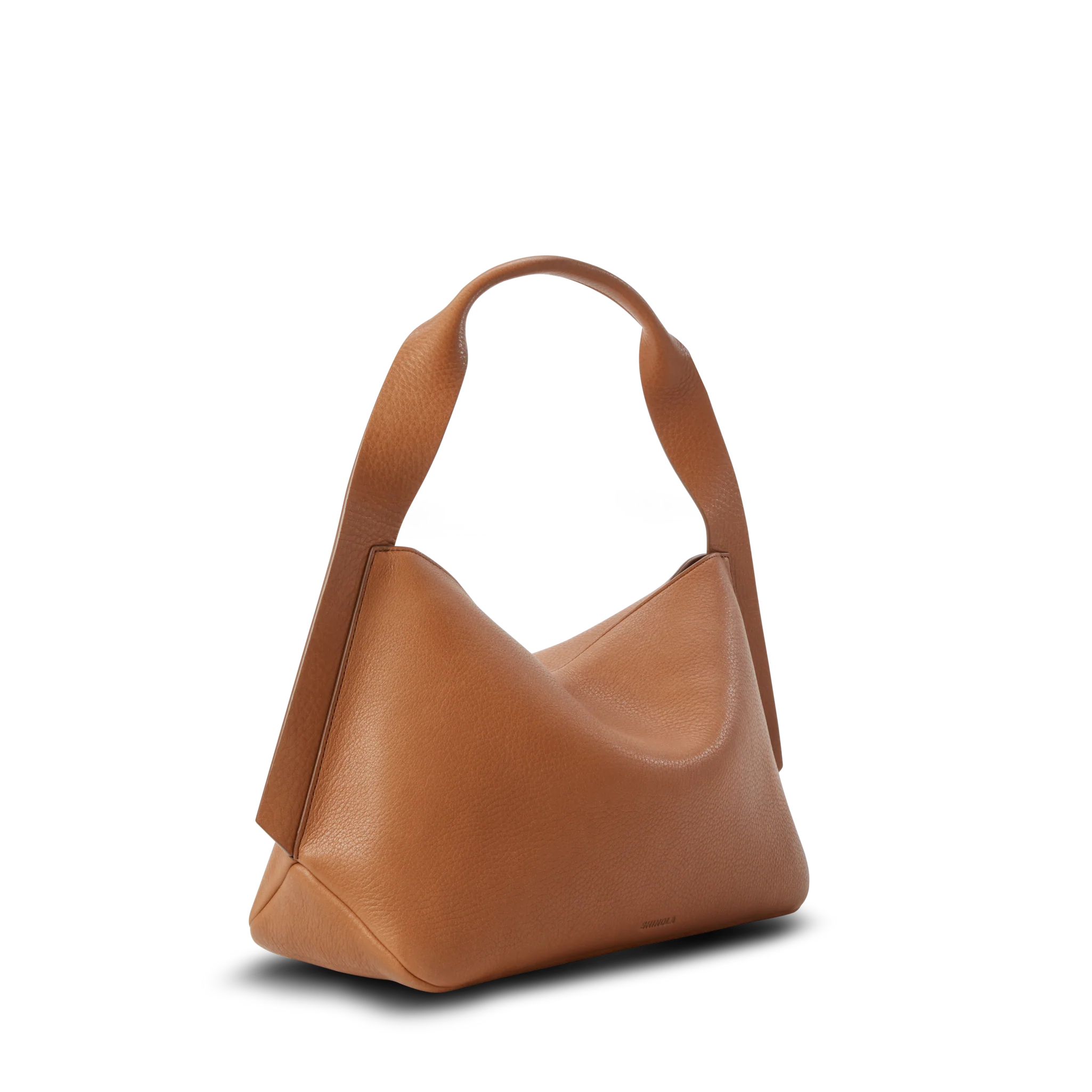 Medium Derby Shoulder Bag - Tan - Image 4