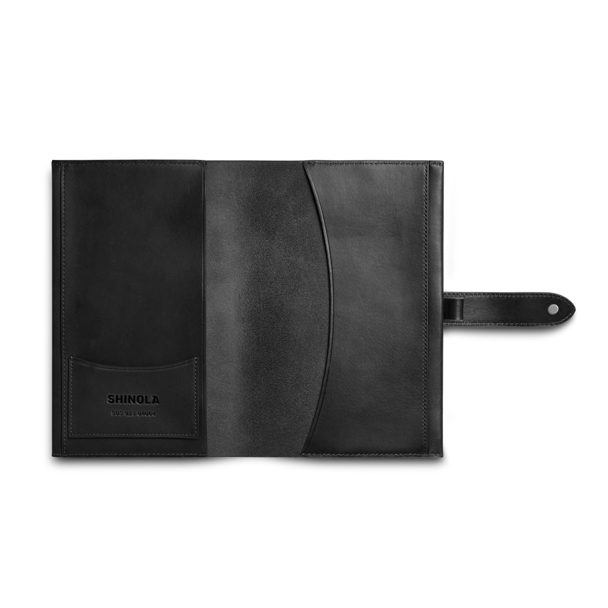Medium Snap Journal Cover - Black Vachetta - Image 3