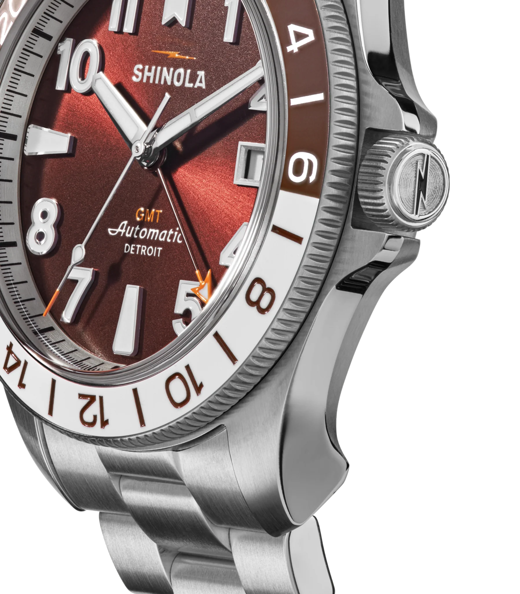 Monster GMT Automatic Watch - Whiskey - Image 11