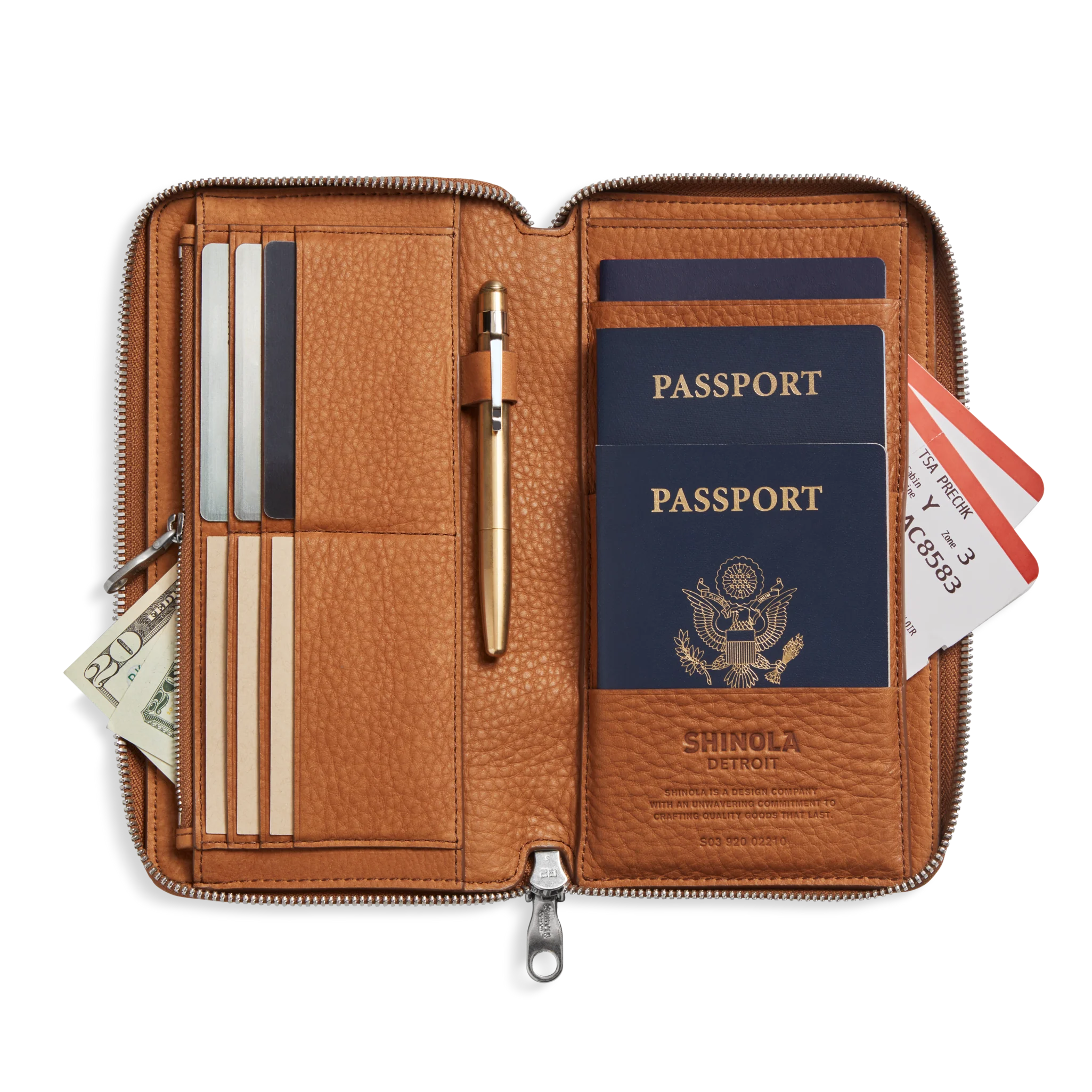 Organizer Wallet - Tan - Image 3