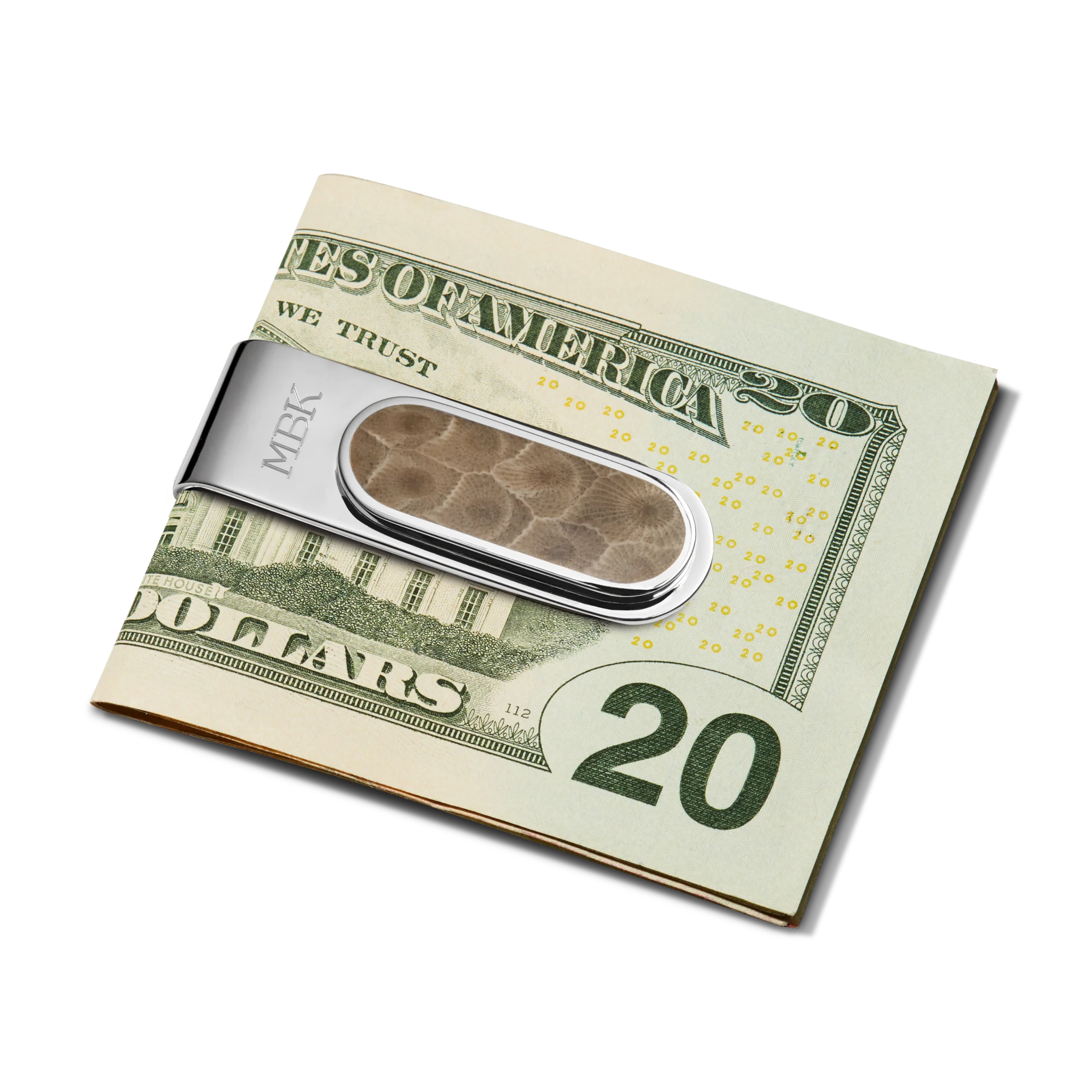 Petoskey Money Clip - Sterling Silver - Image 3