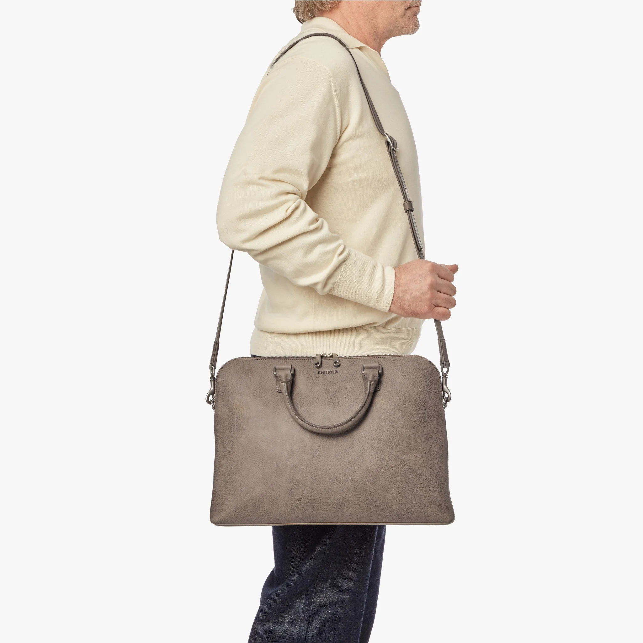 Portfolio Briefcase - Stone - Image 11