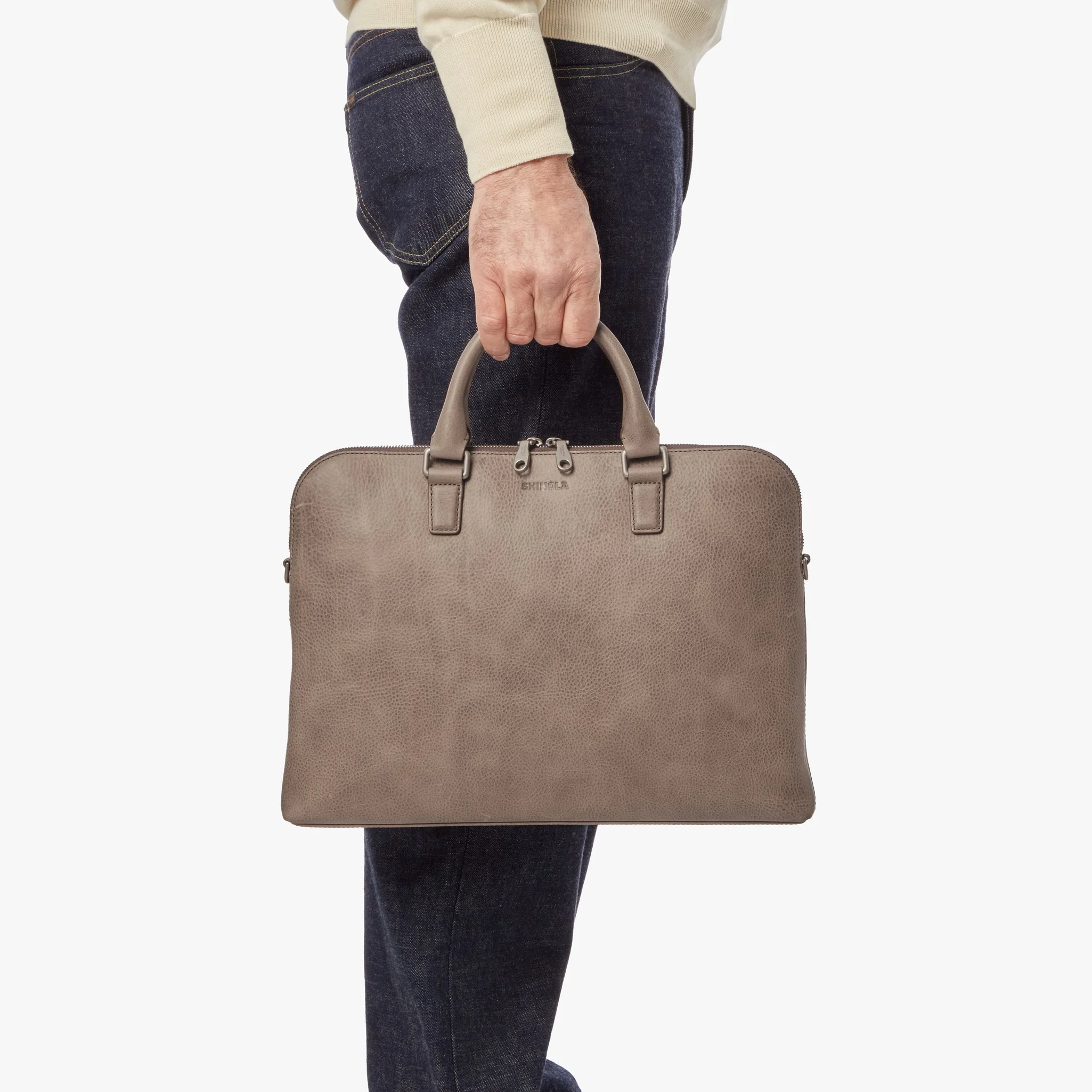 Portfolio Briefcase - Stone - Image 7