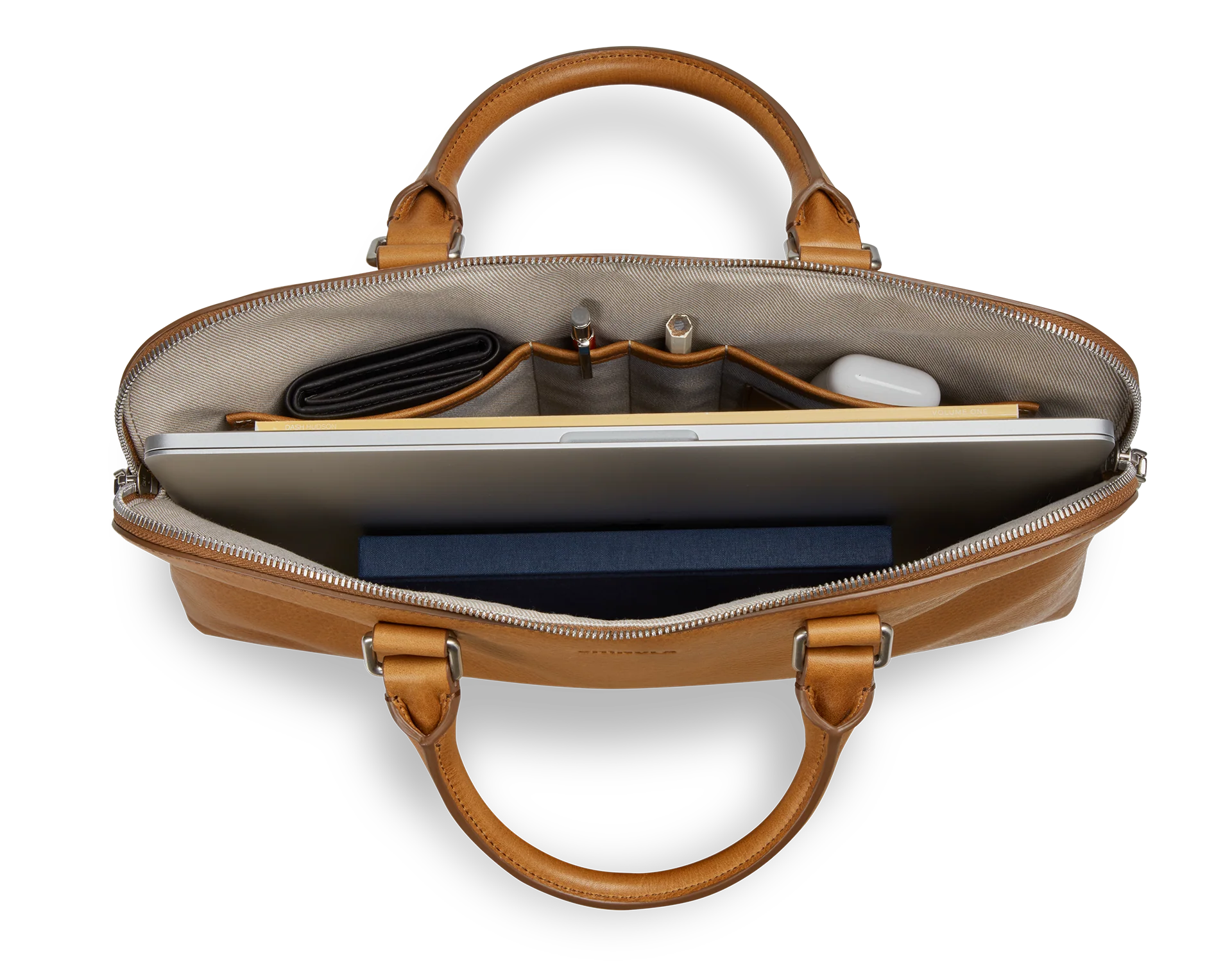 Portfolio Briefcase - Tan - Image 5