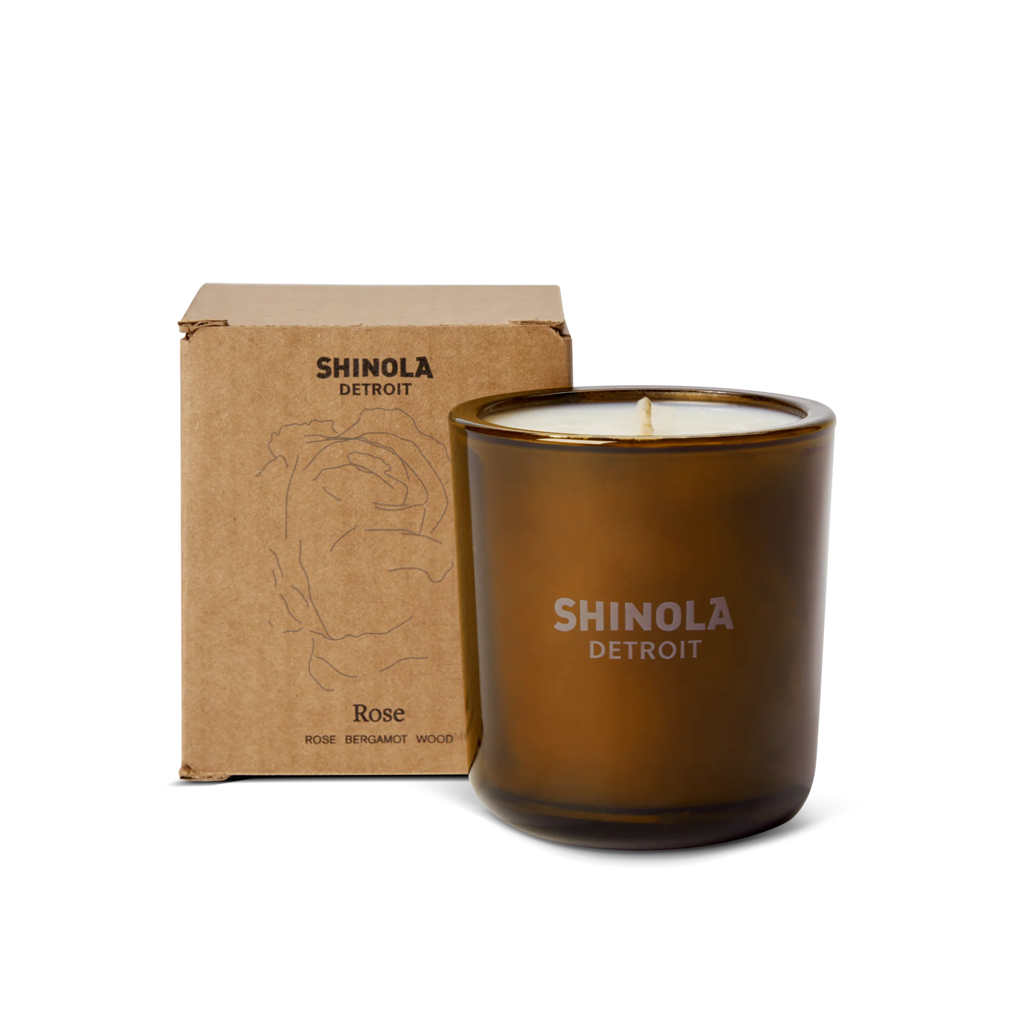 Rose 8 oz Scented Candle - Rose - Image 2