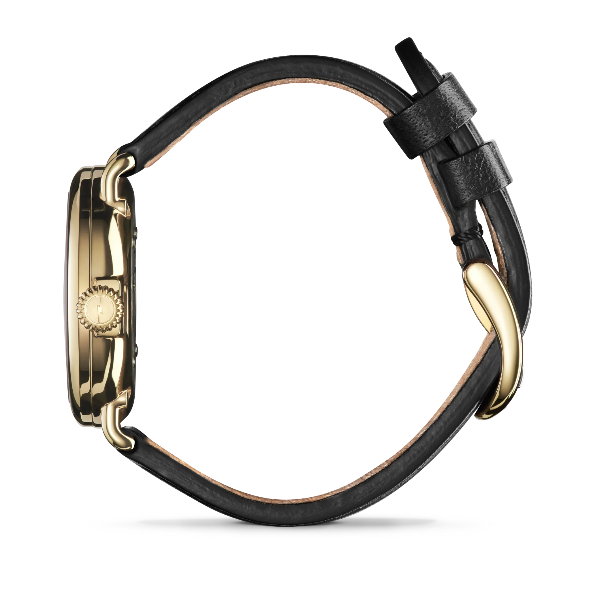 Runwell Watch - MOP Black Leather Strap - Image 5