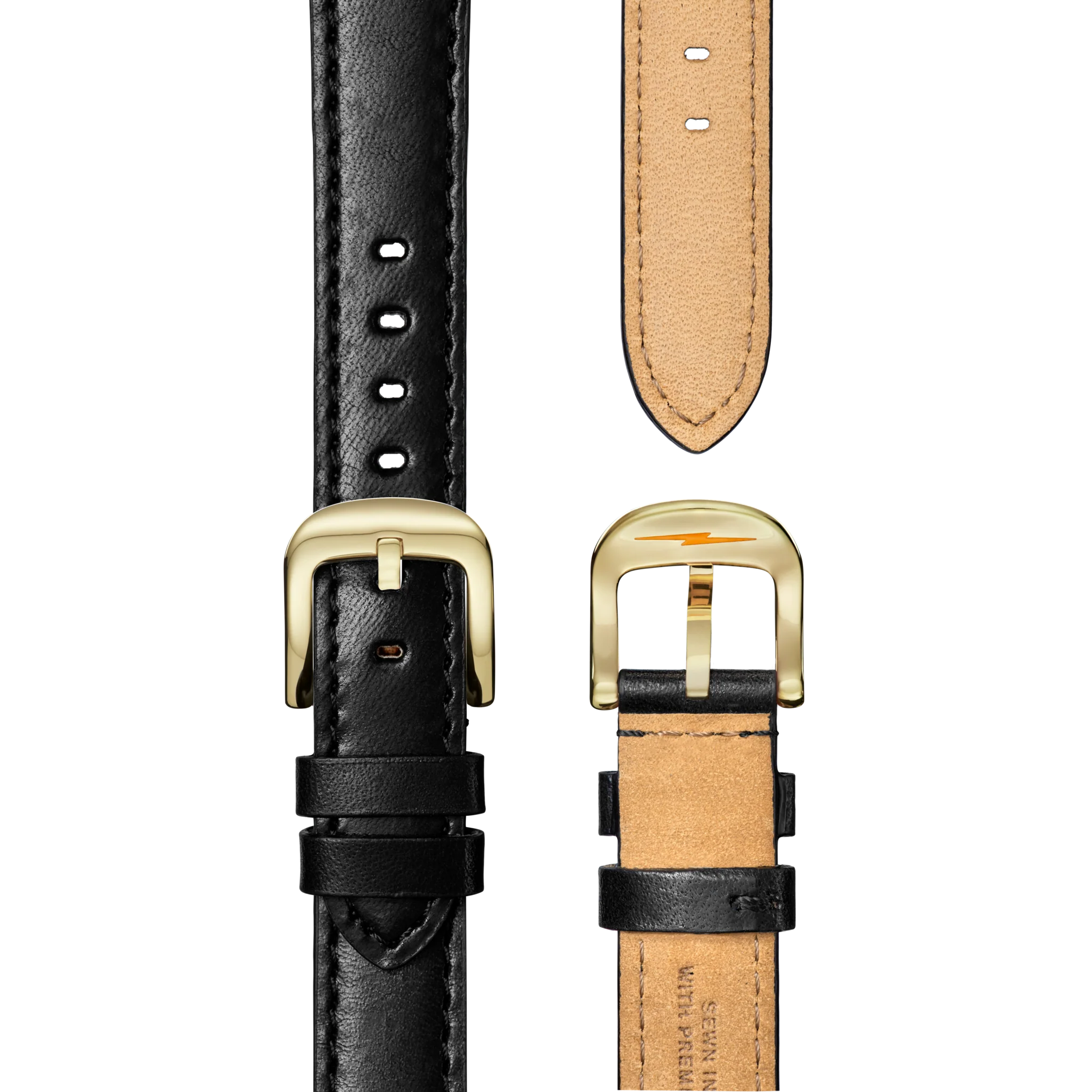 Runwell Watch - MOP Black Leather Strap - Image 8