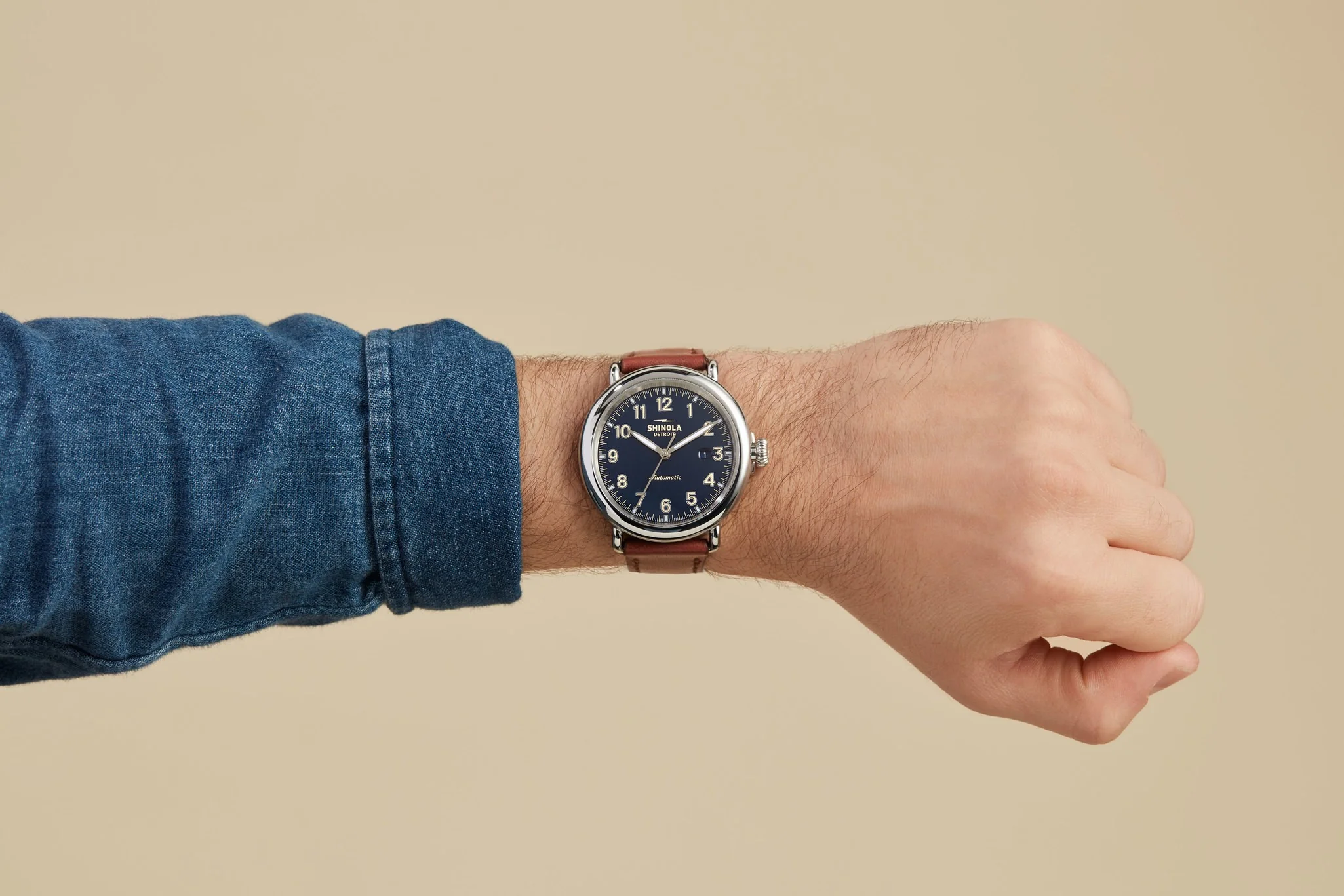 Runwell Automatic Watch - Midnight Blue - Image 2