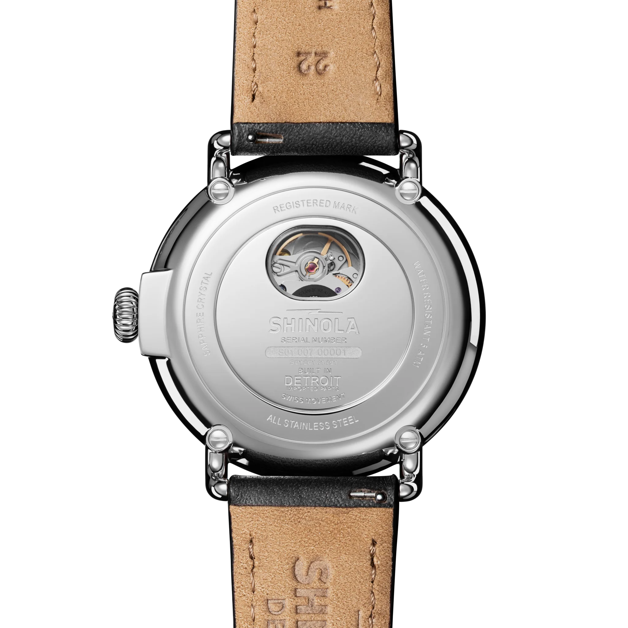 Runwell Automatic Watch - White - Image 2