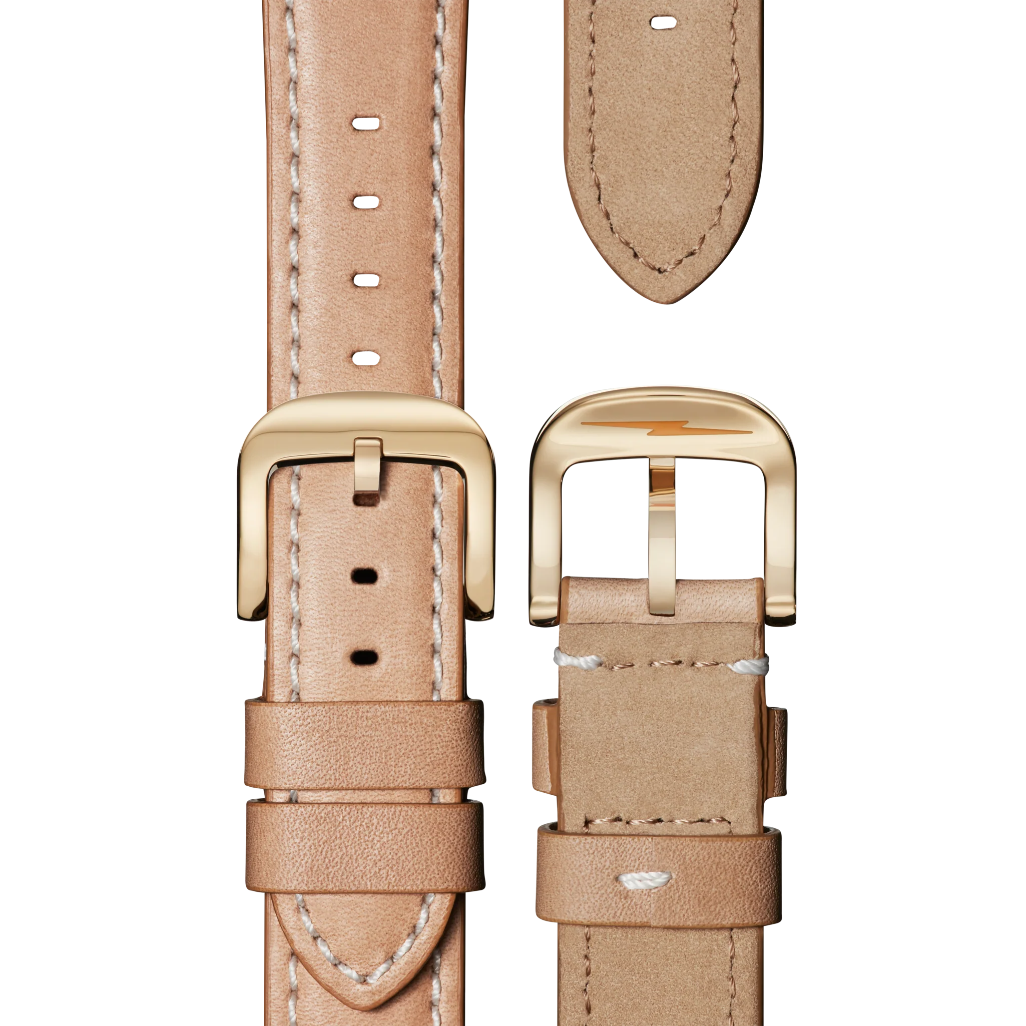 Runwell Automatic Watch - Natural Leather Strap - Image 8