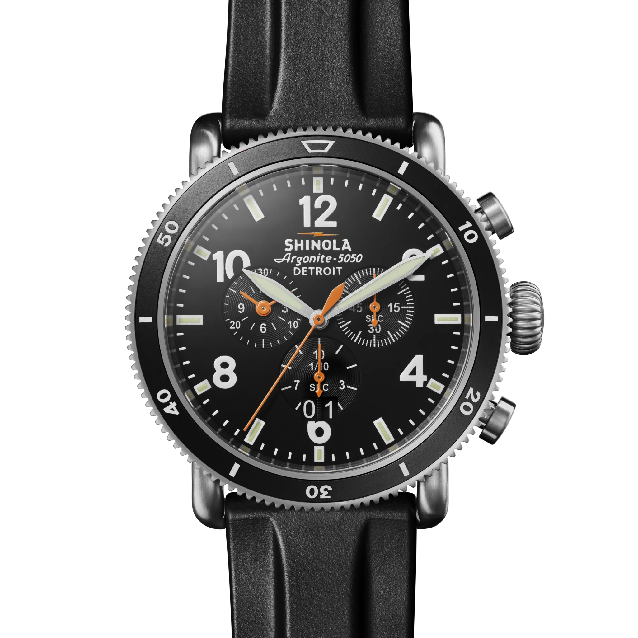 Runwell Black Blizzard Watch - Black - Image 6