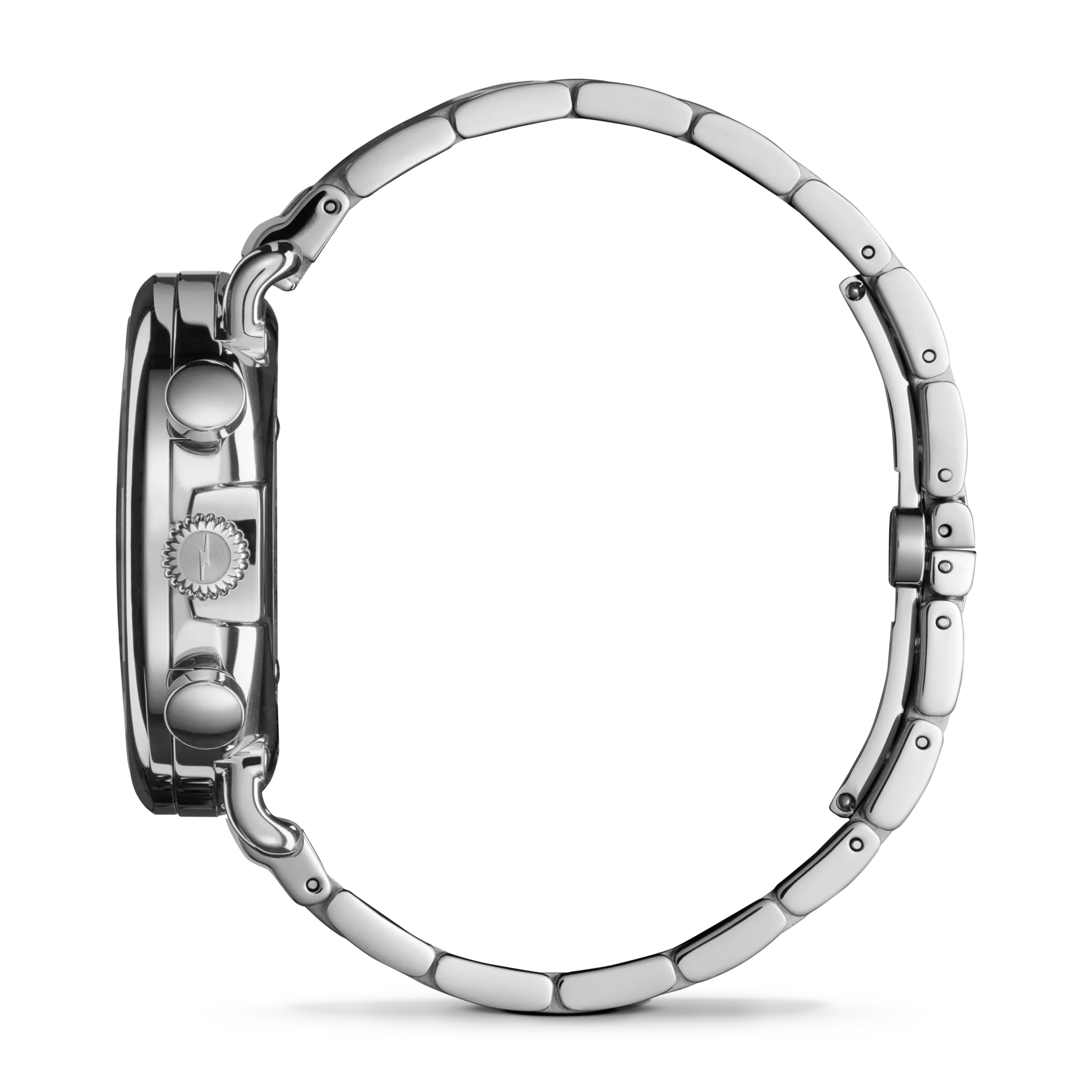 Runwell Chronograph Watch - Black - Image 5
