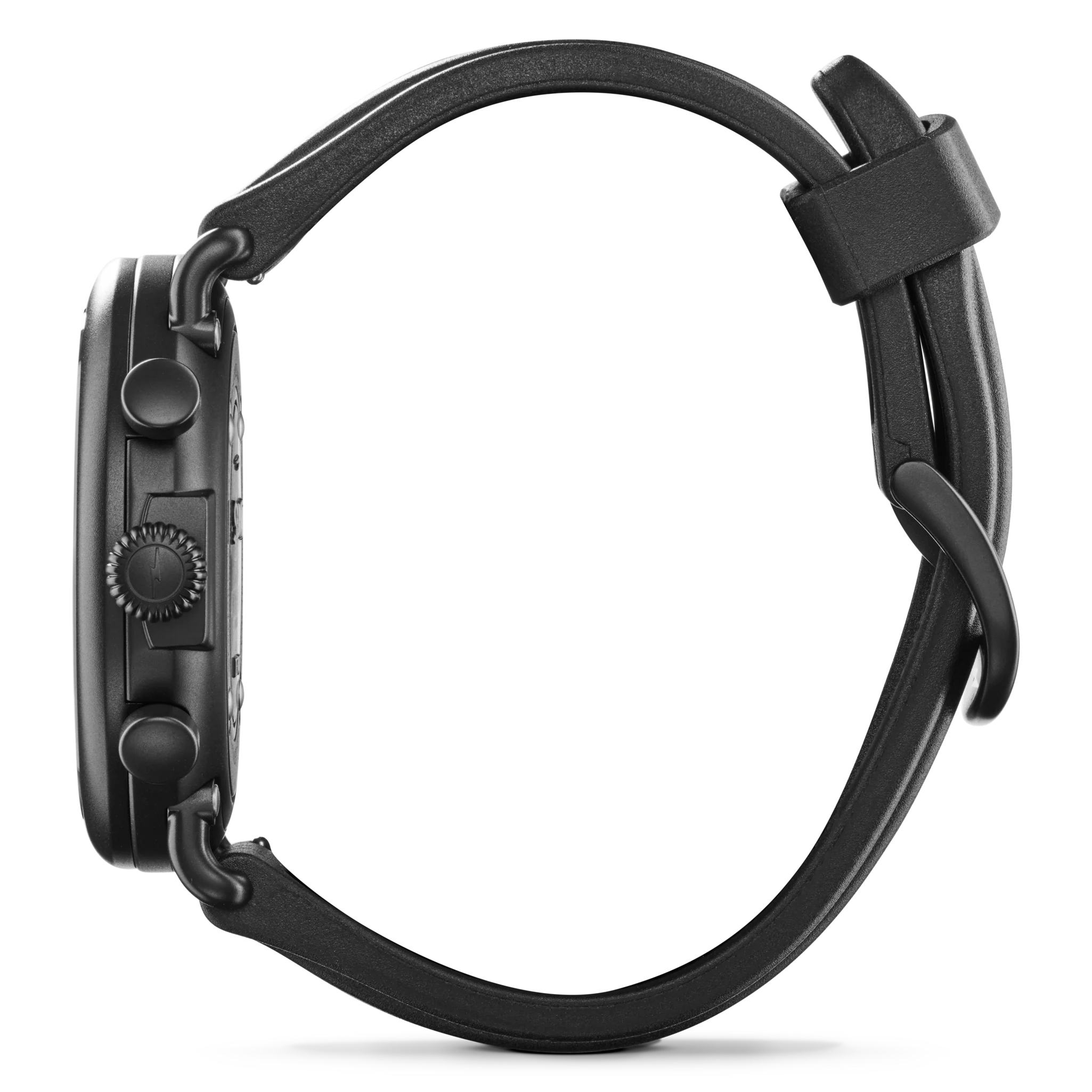 Runwell Chronograph Watch - Black - Image 4