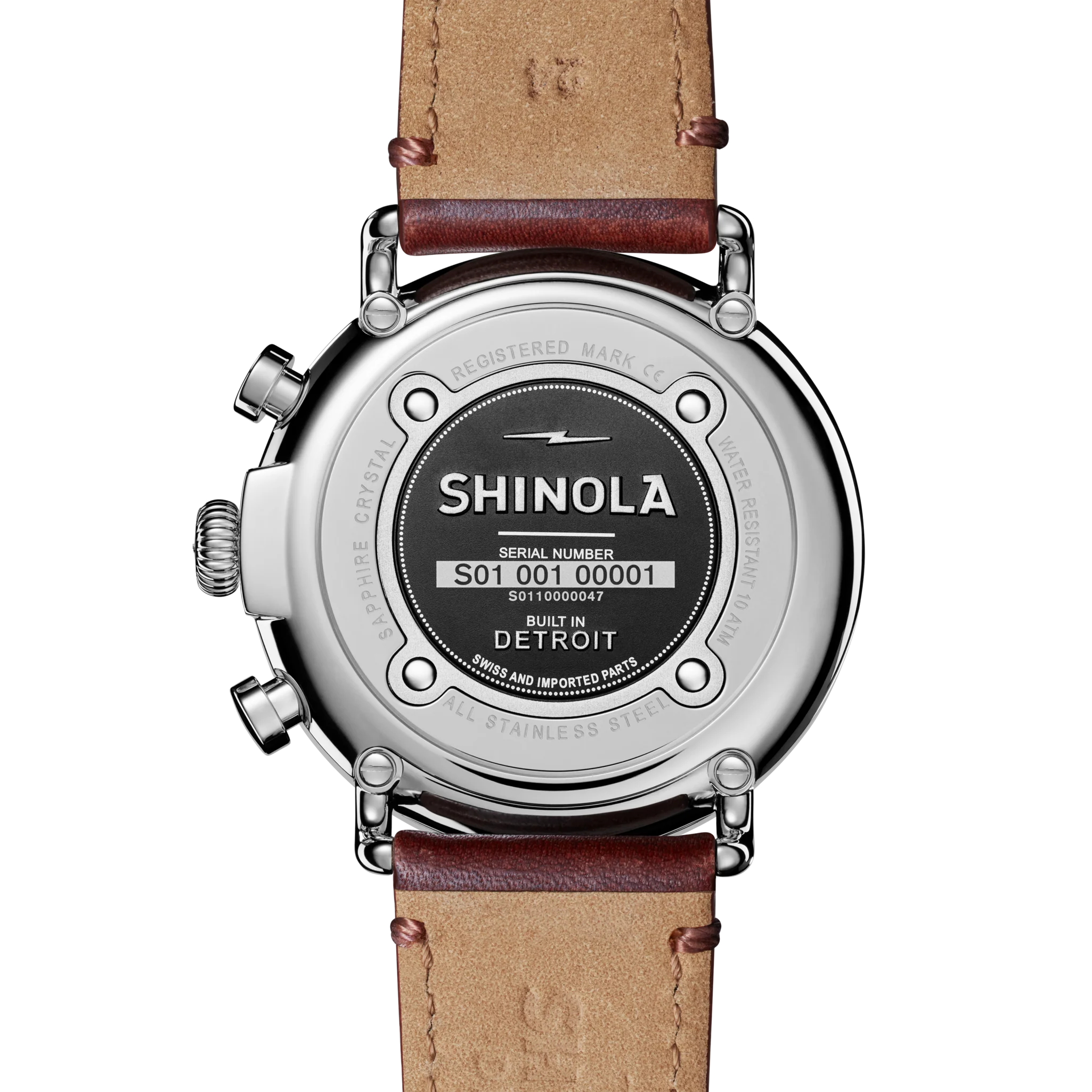 Runwell Chronograph Watch - Blue - Image 4