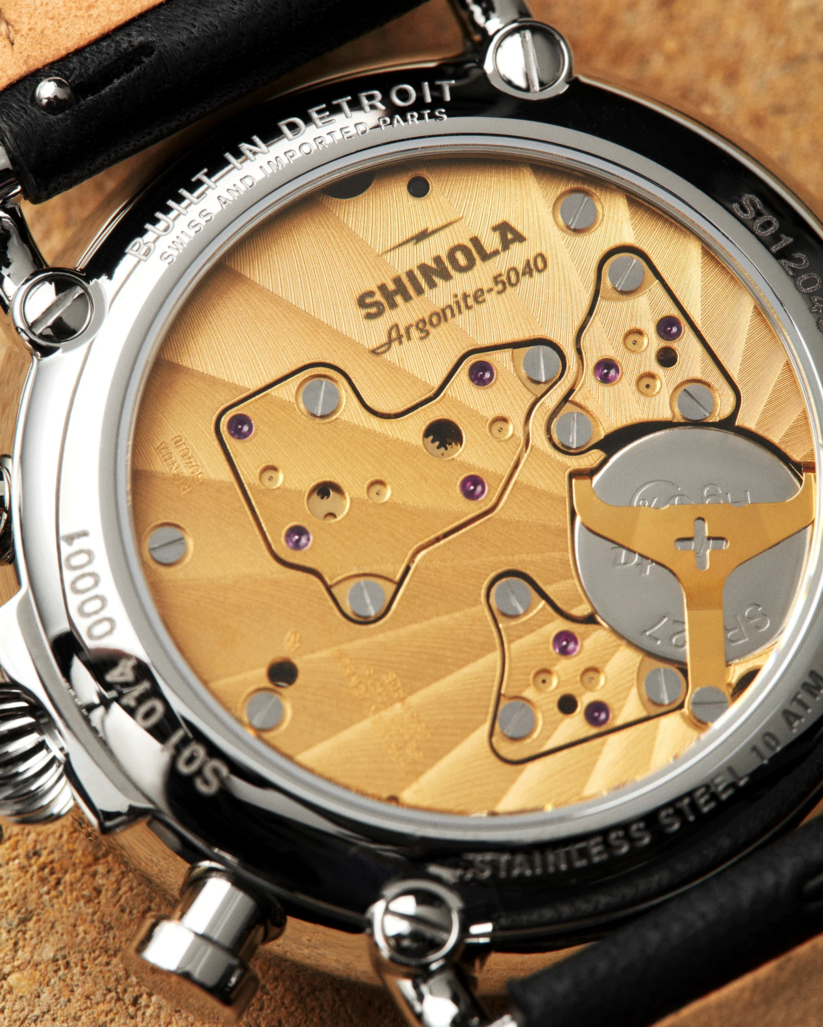 Runwell Chronograph Watch - Exclusive Black - Image 3