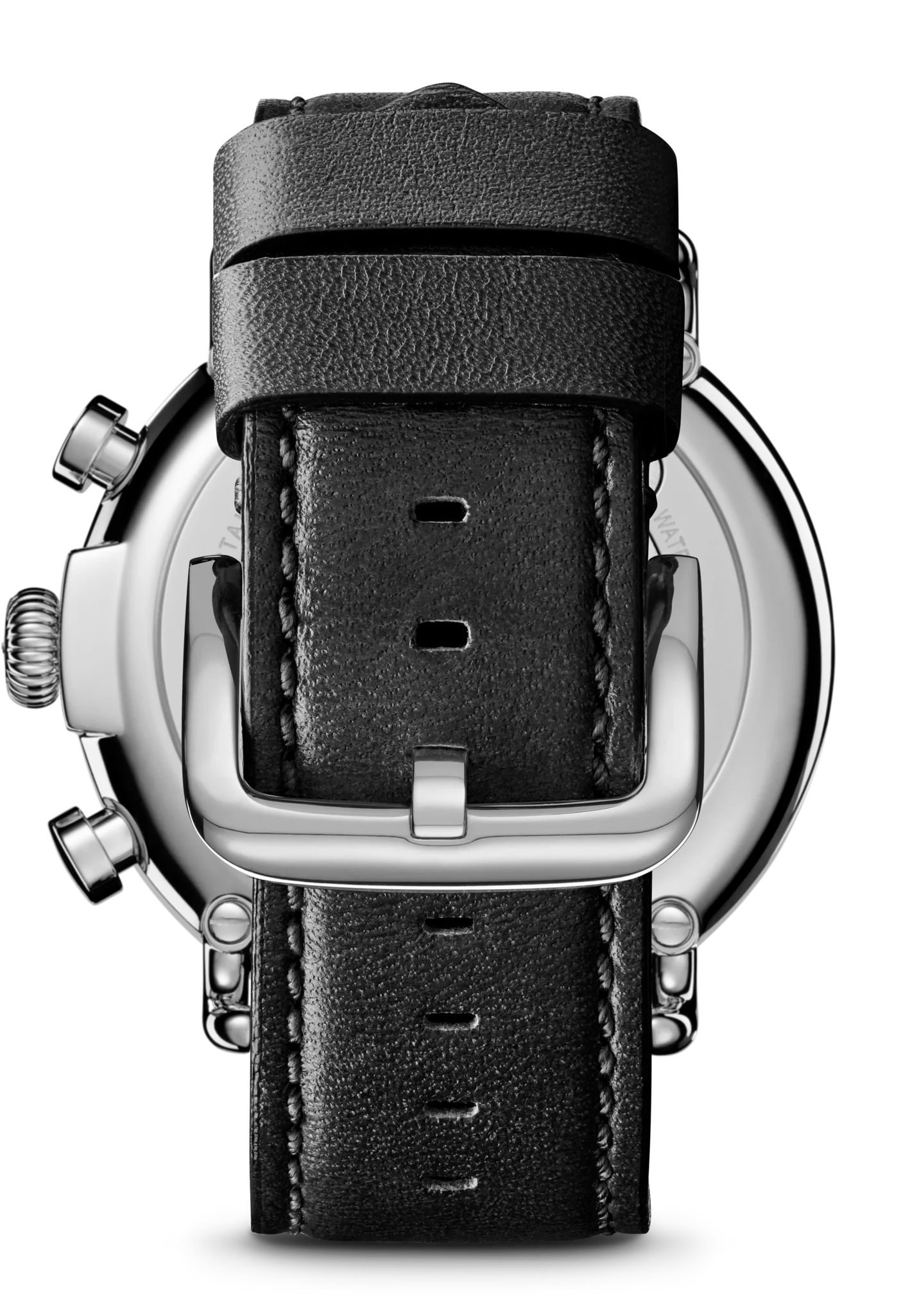 Runwell Chronograph Watch - Glossy Black - Image 6