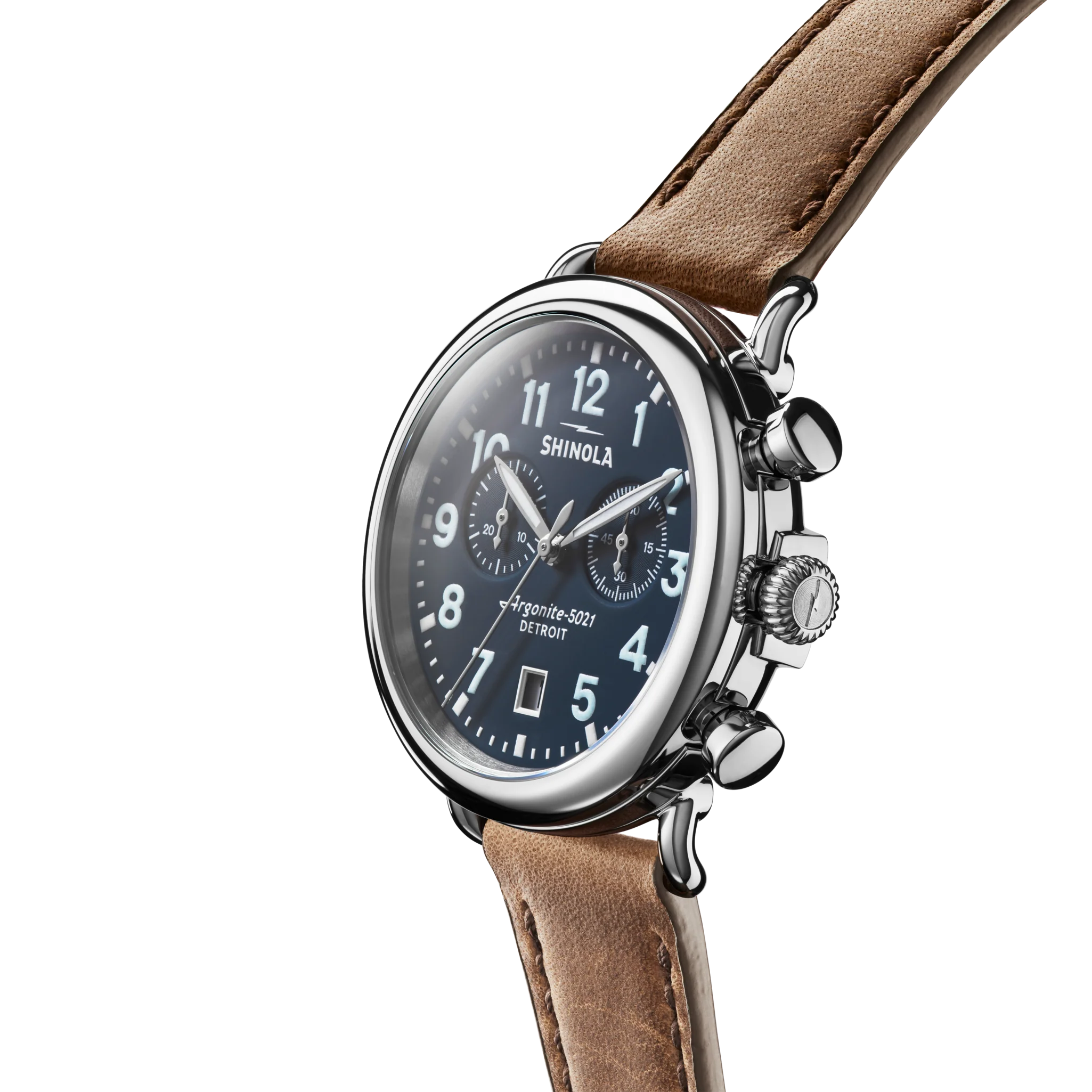 Runwell Chronograph Watch - Midnight Blue - Image 3