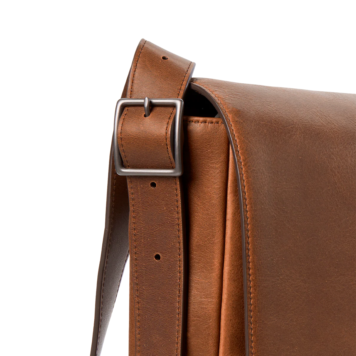 Runwell Messenger Bag - Medium Brown - Image 5