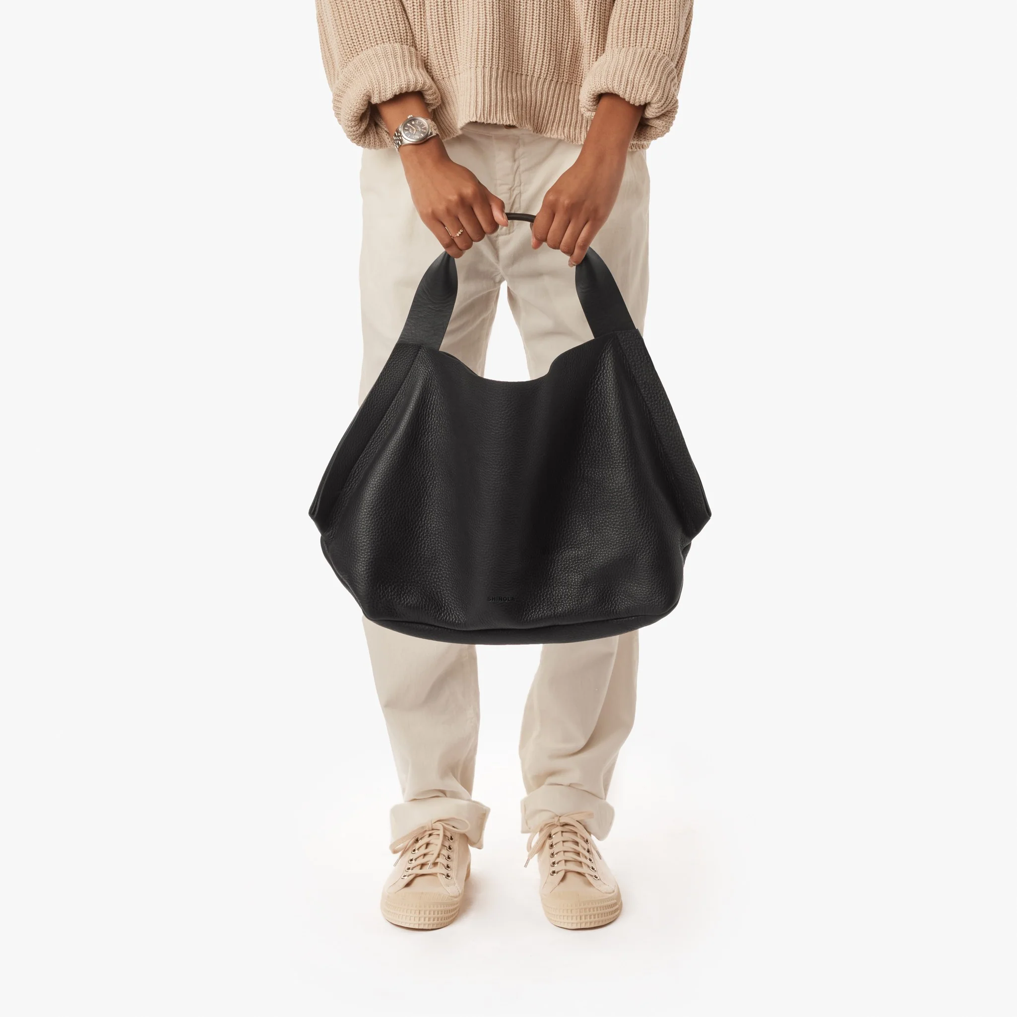 Derby Shoulder Bag - Black - Image 9