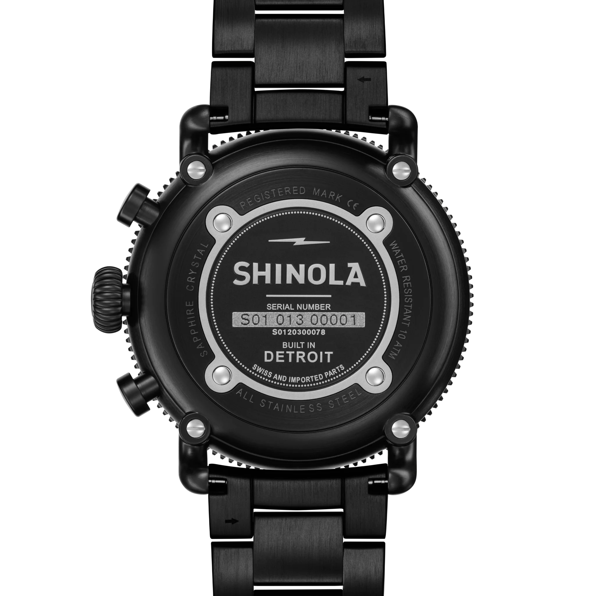 Runwell Sport Chronograph Watch - Gunmetal - Image 4