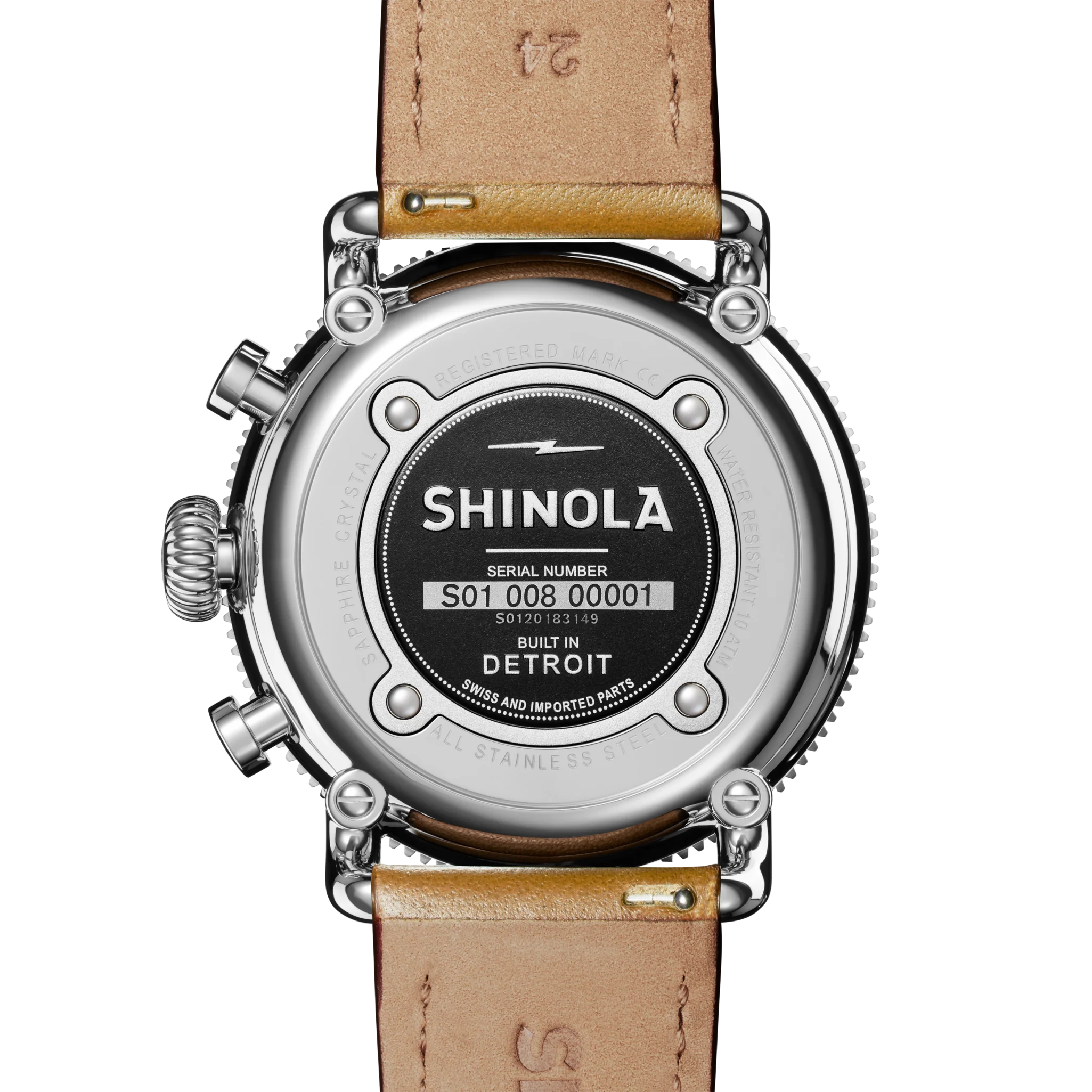 Runwell Sport Chronograph Watch - Ivory - Image 4