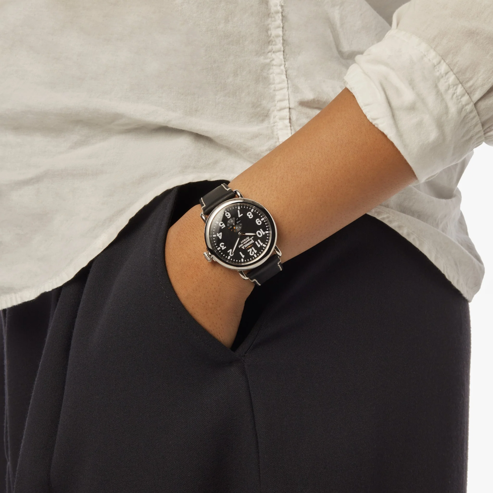 Runwell Watch - Black - Image 6