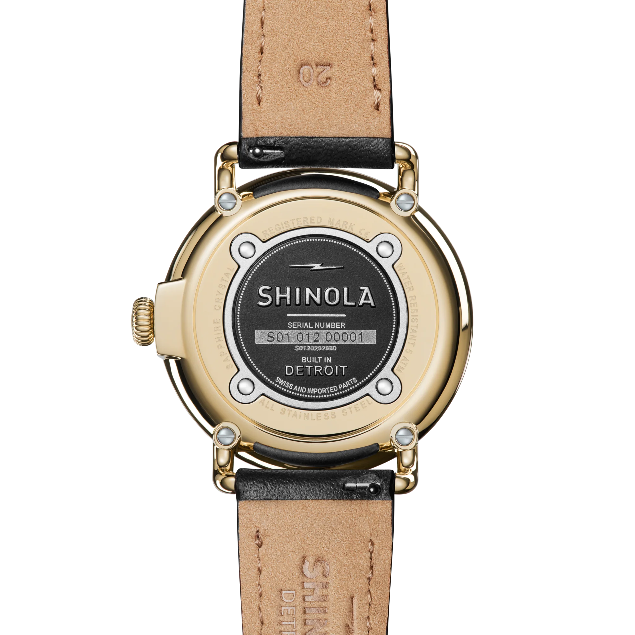Runwell Watch - Black Mother of Pearl - Image 4
