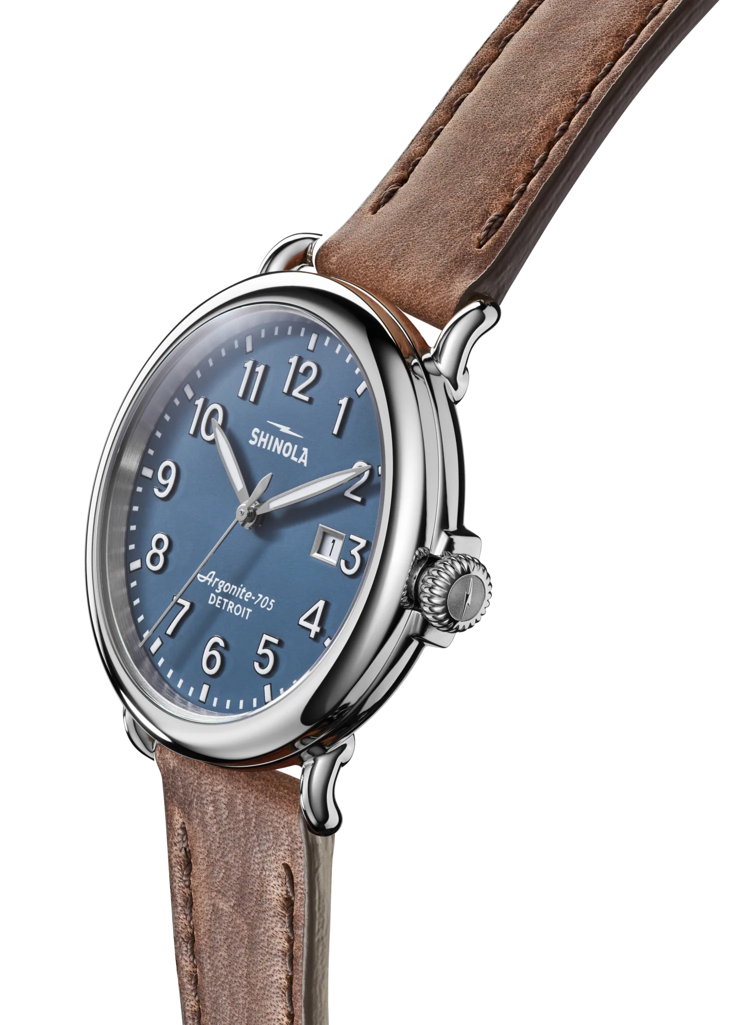 Runwell Date Watch - Blue - Image 3