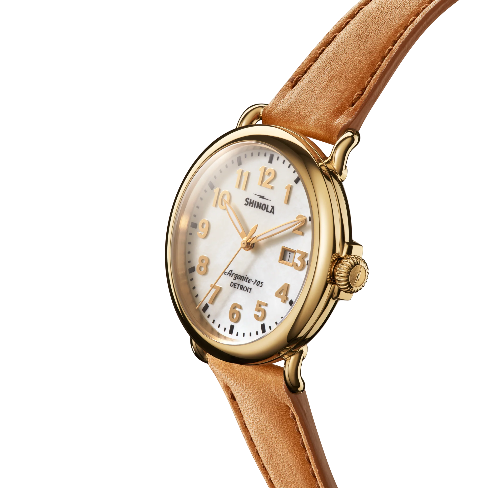 Runwell Date Watch - White - Image 3