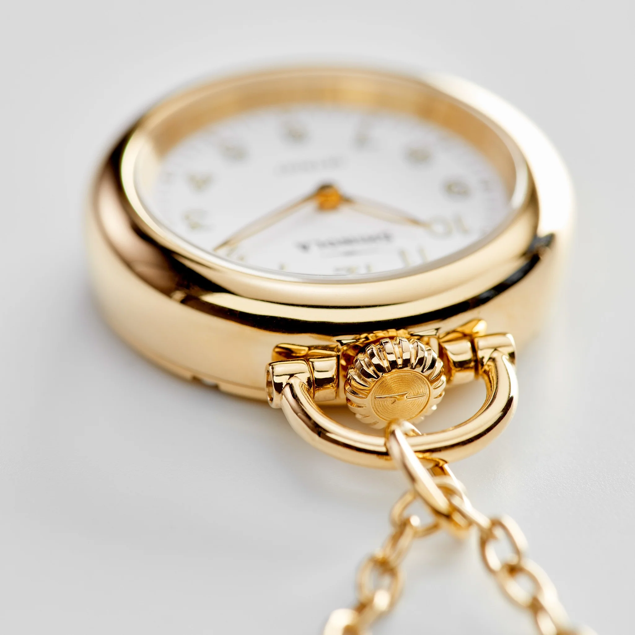 Runwell Watch Pendant Necklace - White - Image 6