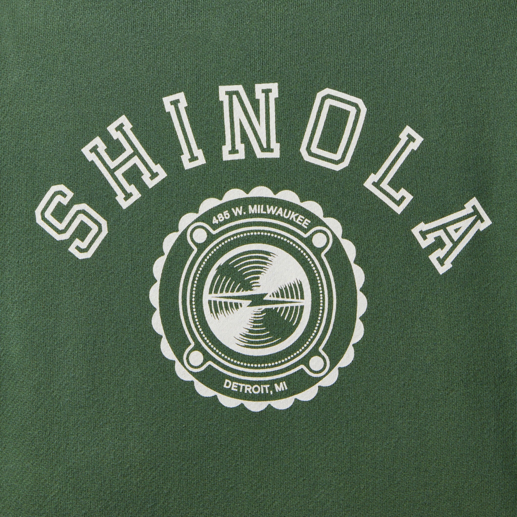 Shinola Logo Sweatshirt - Leaf - Image 3