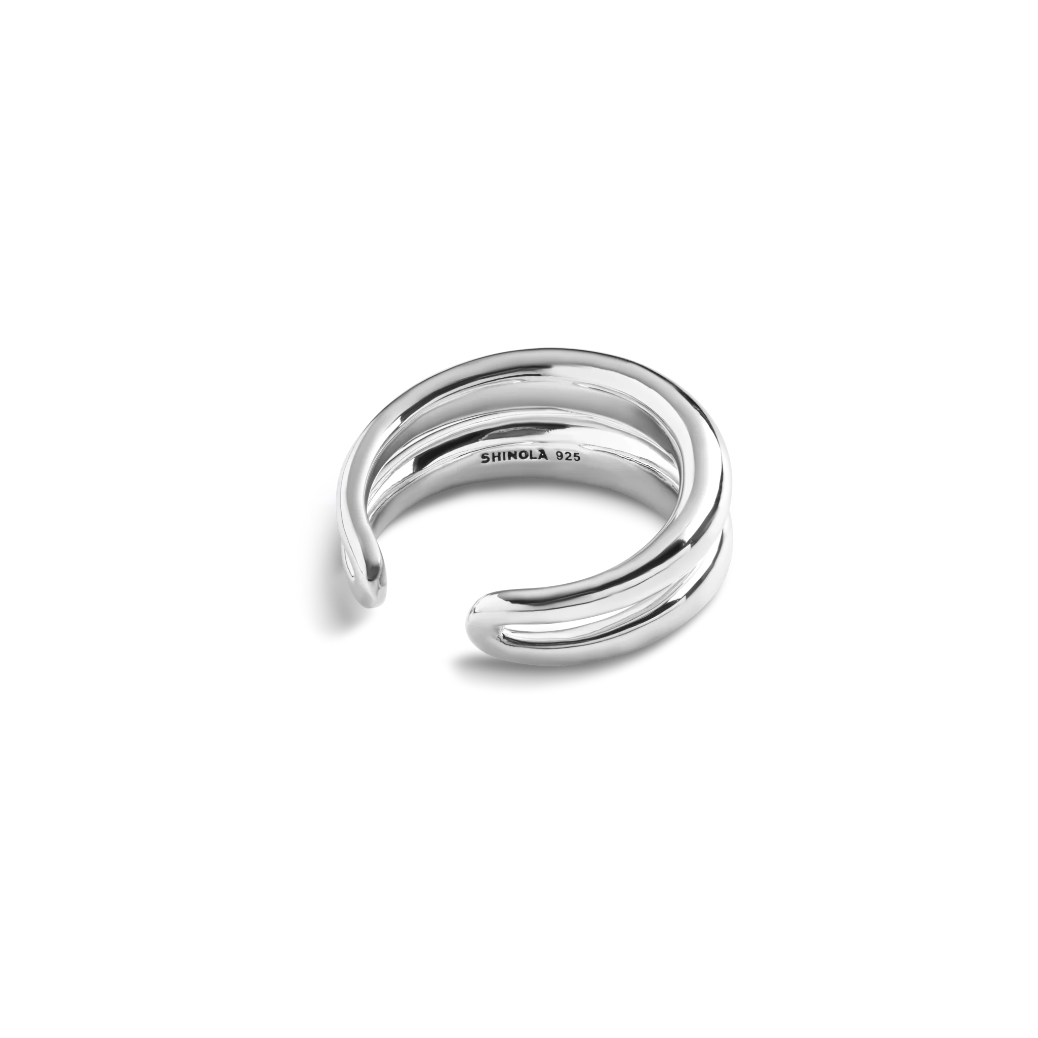 Signature Link Adjustable Ring - Sterling Silver - Image 3