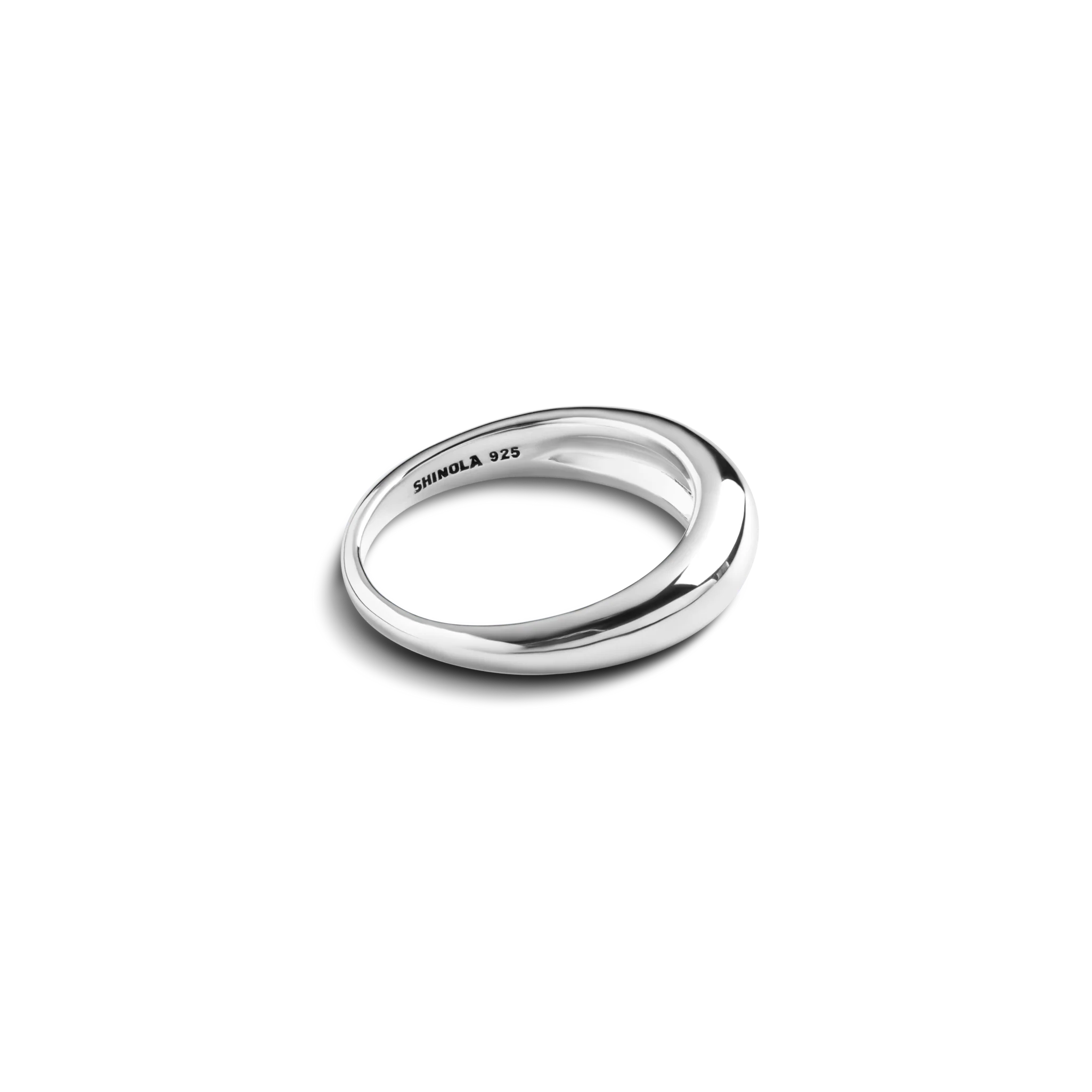 Signature Link Domed Ring - Sterling Silver - Image 3